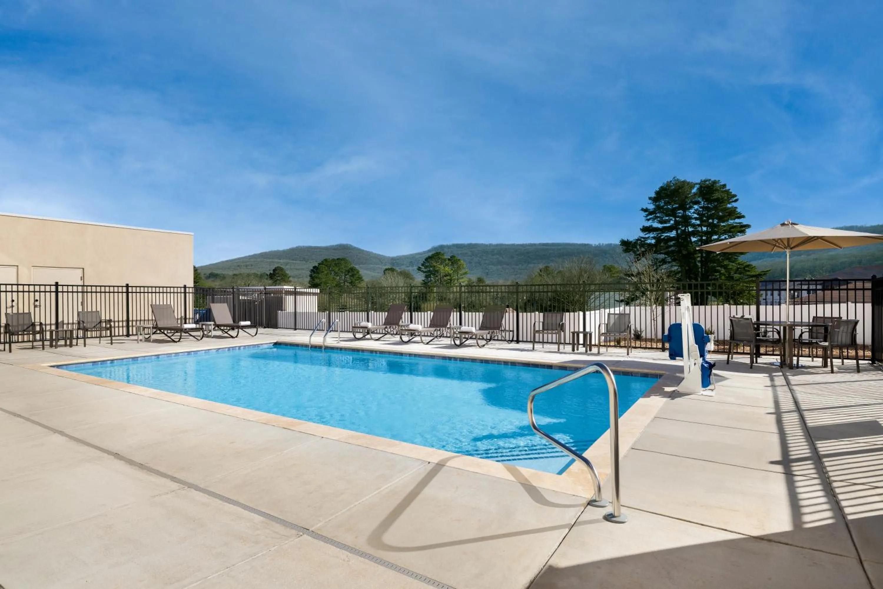 Swimming pool in Holiday Inn Express & Suites Huntsville Northeast by IHG