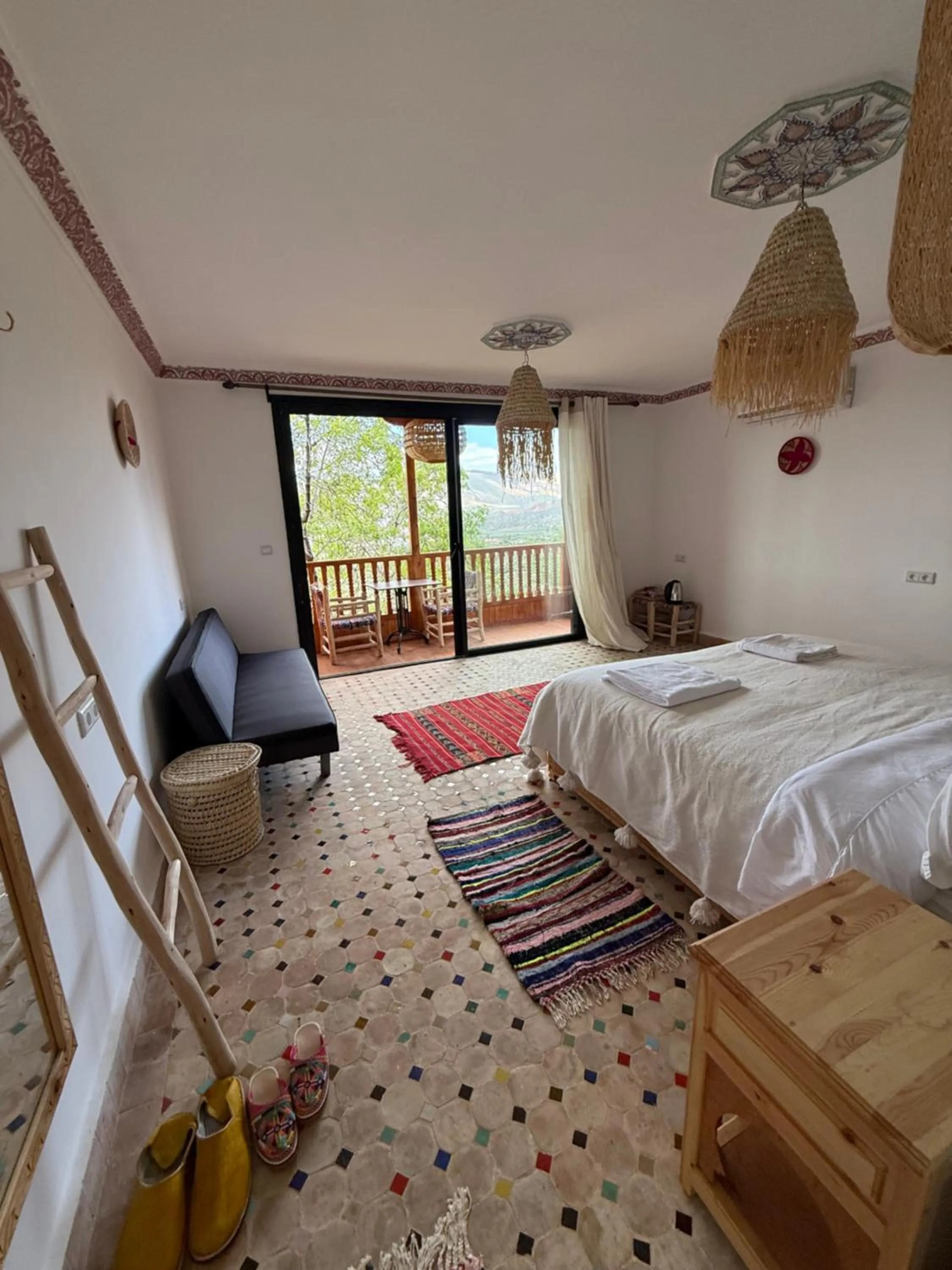 Double or Twin Room with Garden View in Atlas Smile Retreat