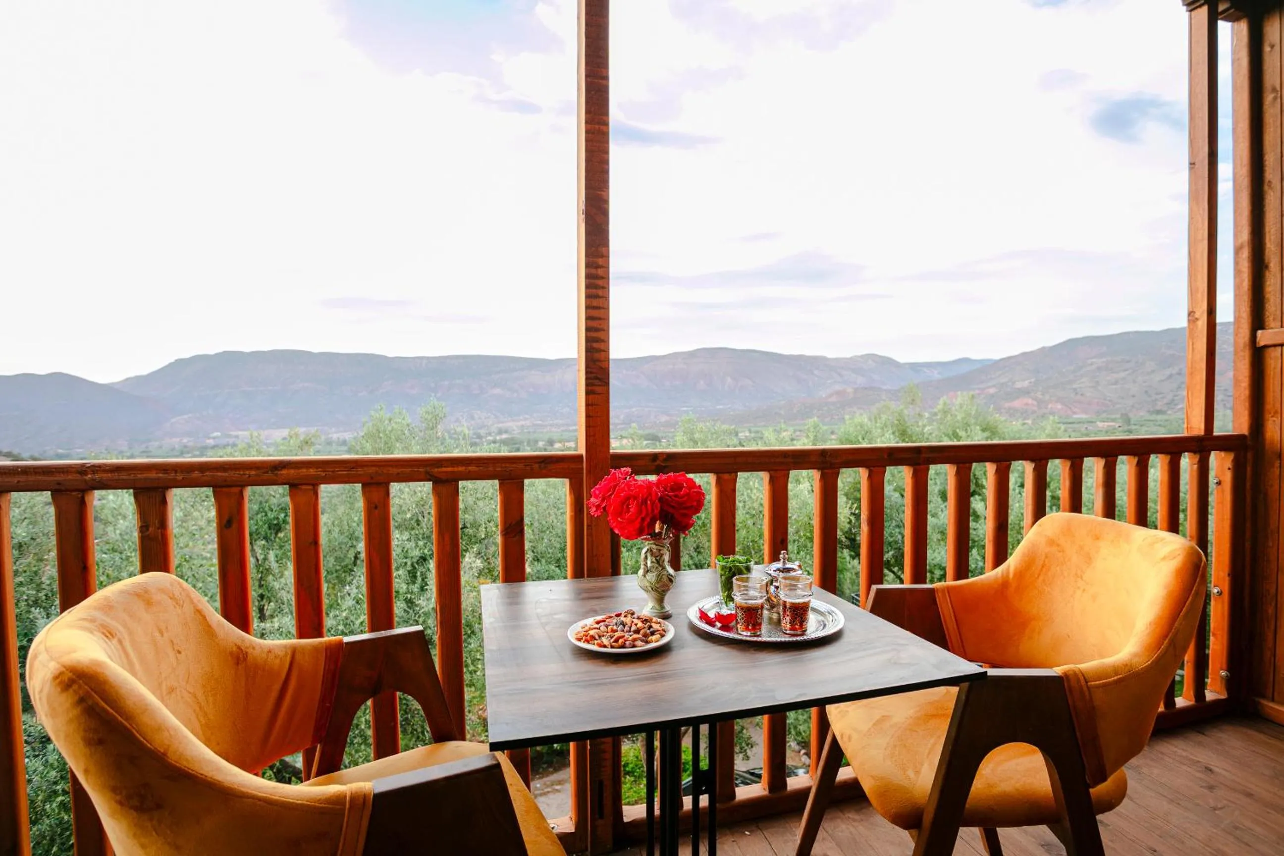 Double Room with Pool View in Atlas Smile Retreat