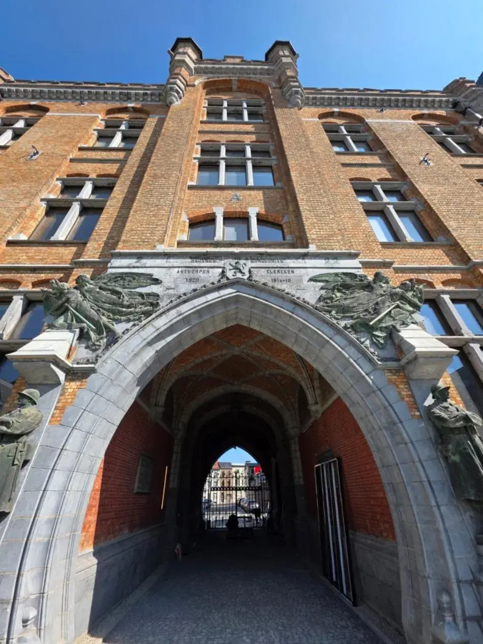 Facade/entrance in JAM Ghent Facade/entrance in JAM Ghent
