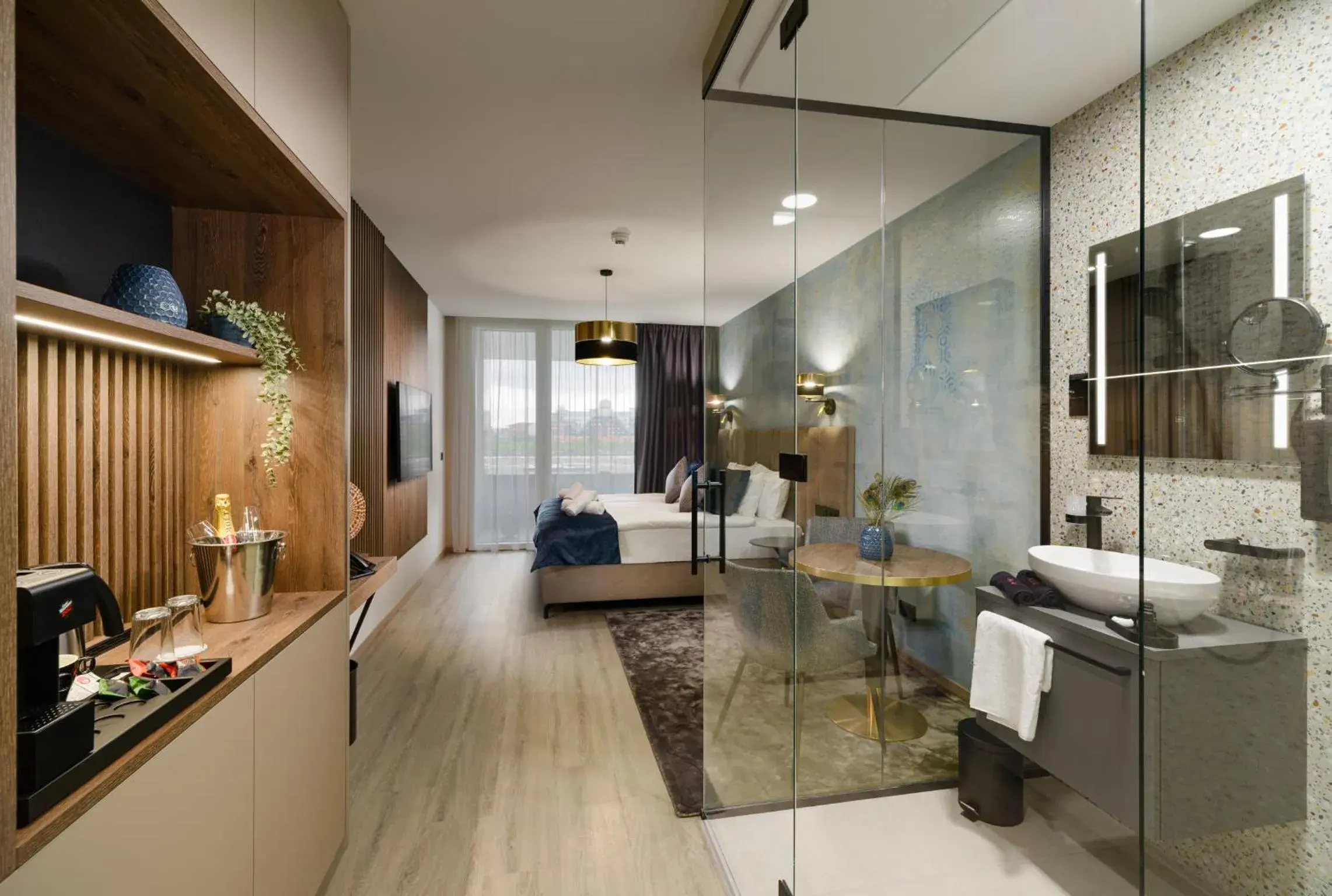 Deluxe Twin Room in INFINITY Budapest Hotel - Adults Only Deluxe Twin Room in INFINITY Budapest Hotel - Adults Only