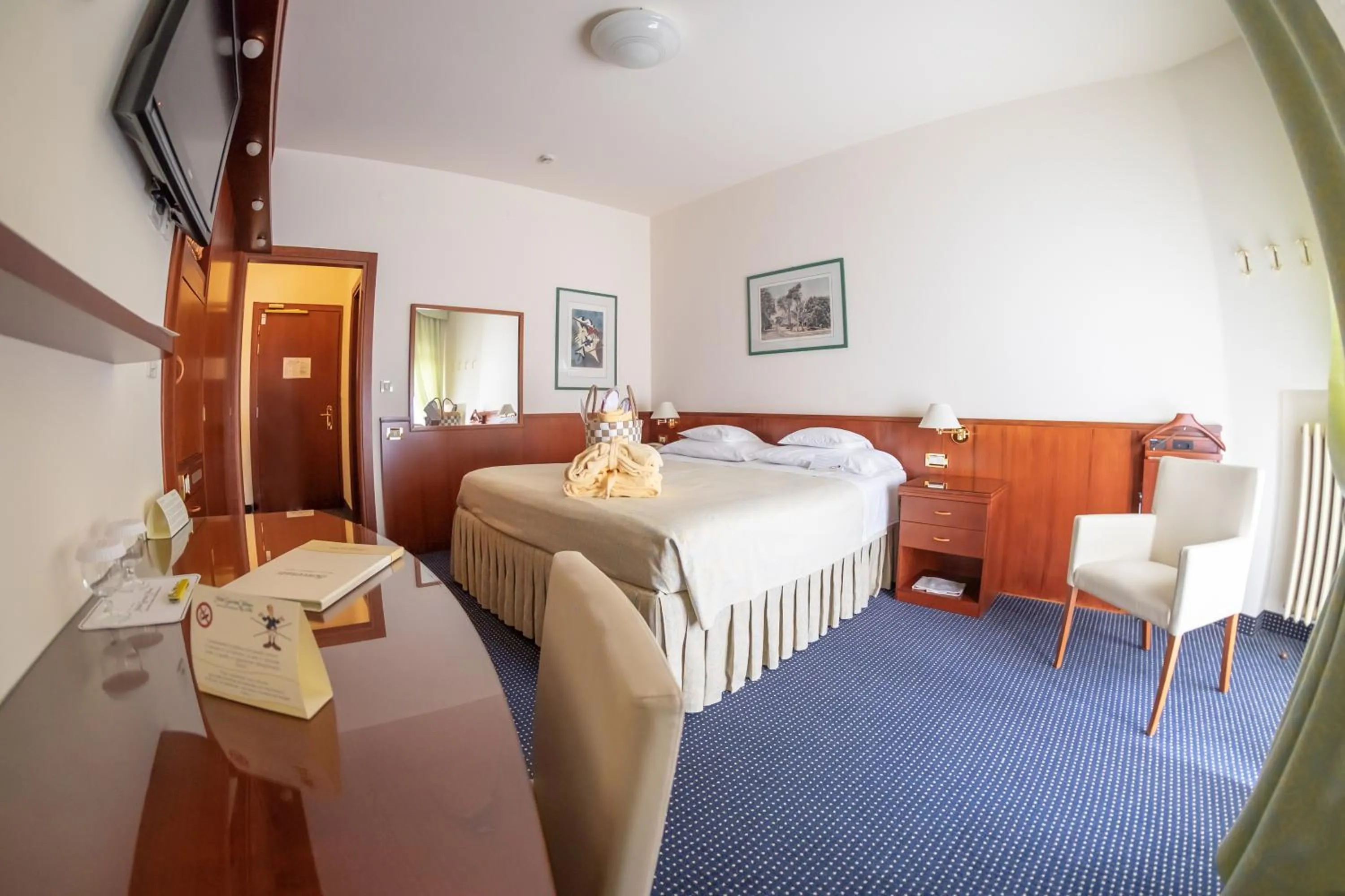 Bed in Hotel Garden Terme