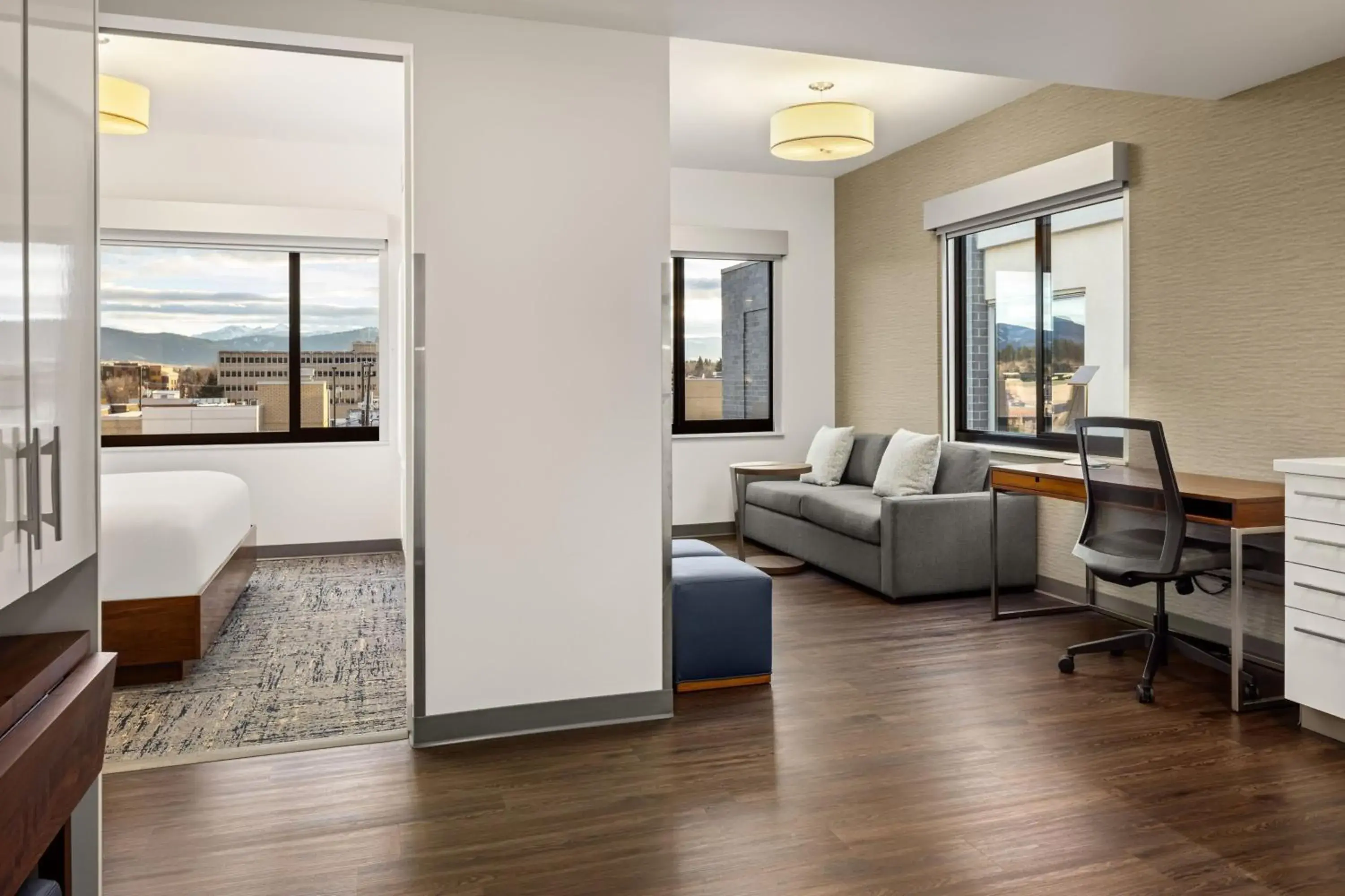 One Bedroom Suite, 1 Bedroom Suite, 1 King, Sofa bed in Element Bozeman One Bedroom Suite, 1 Bedroom Suite, 1 King, Sofa bed in Element Bozeman