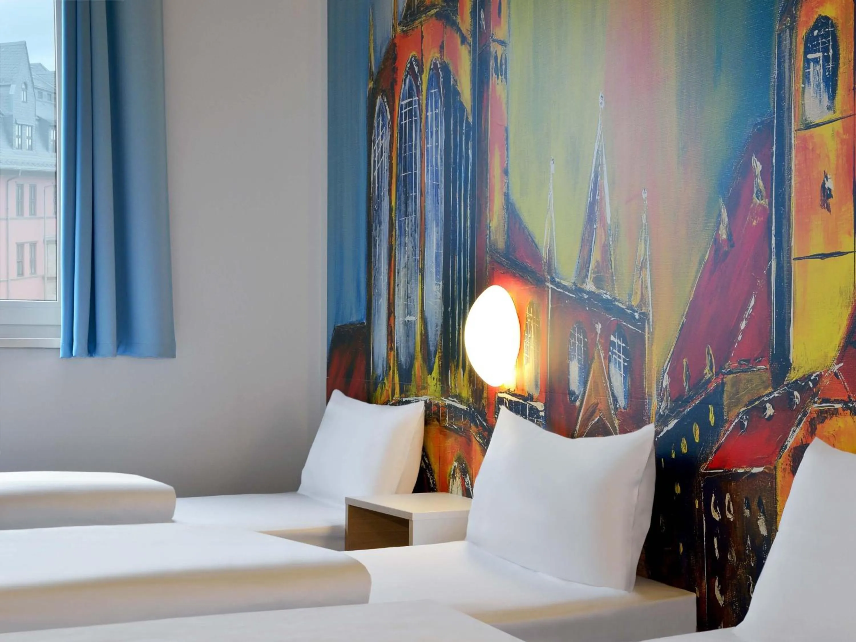 Photo of the whole room, Bed in B&B HOTEL Erfurt-Hbf