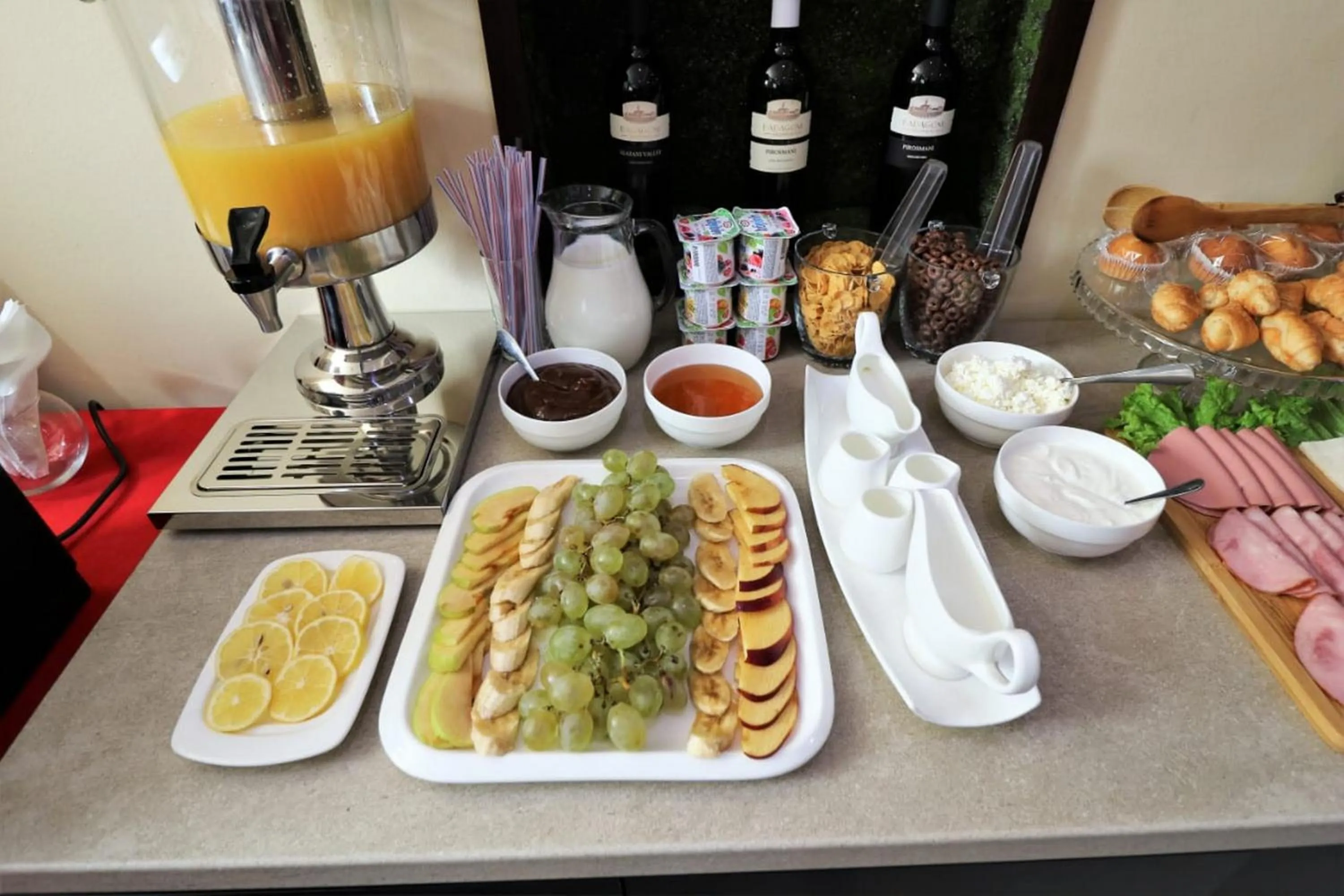 Buffet breakfast in East Gate Boutique Hotel