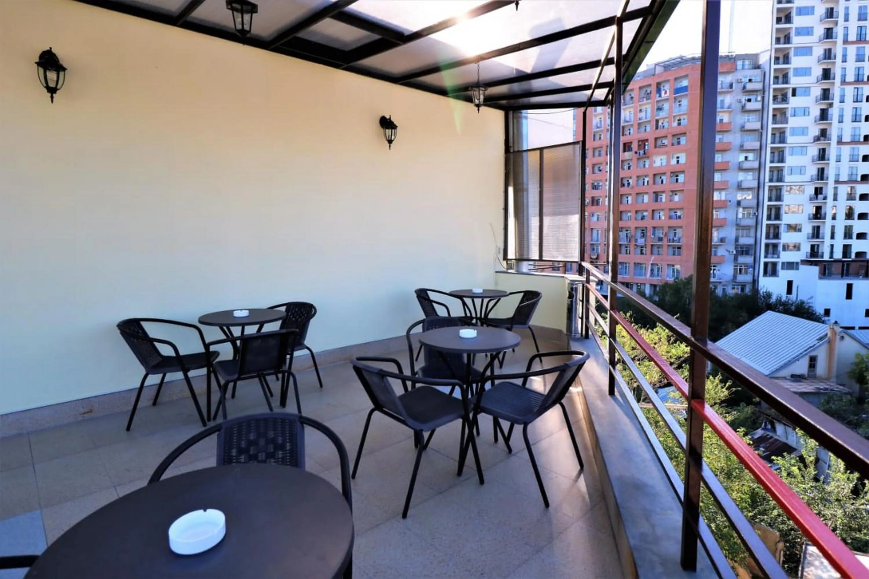 Balcony/Terrace in East Gate Boutique Hotel