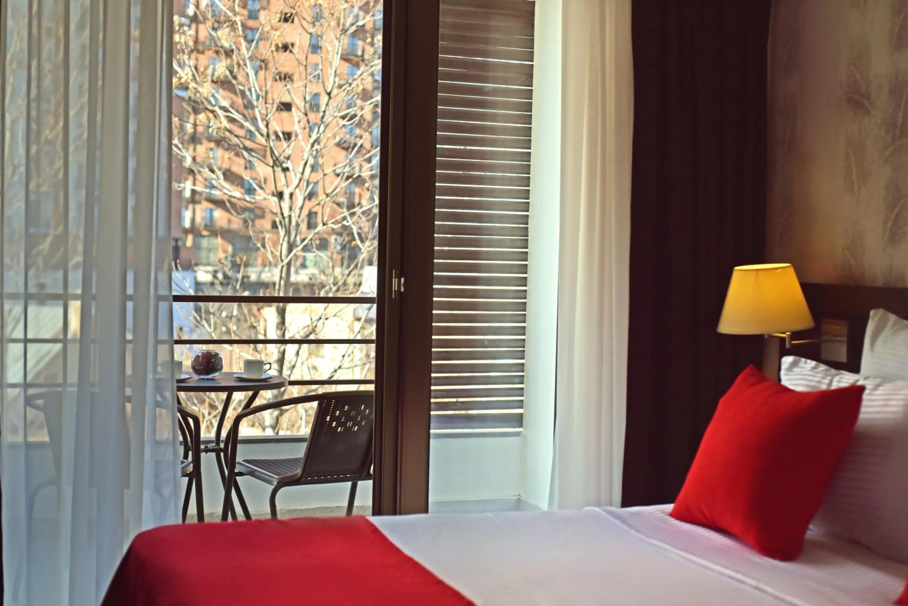 Bed in East Gate Boutique Hotel