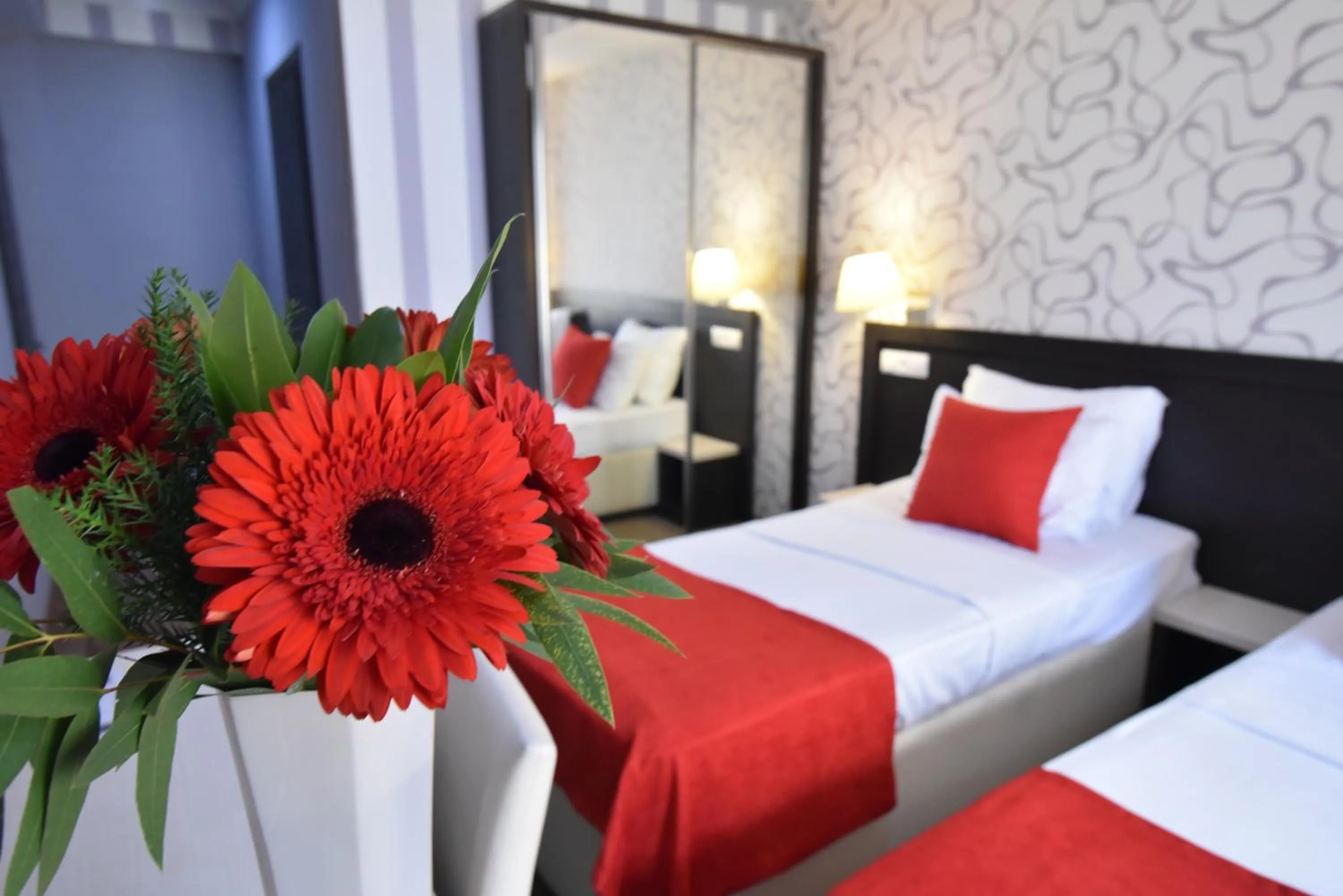 Bed in East Gate Boutique Hotel