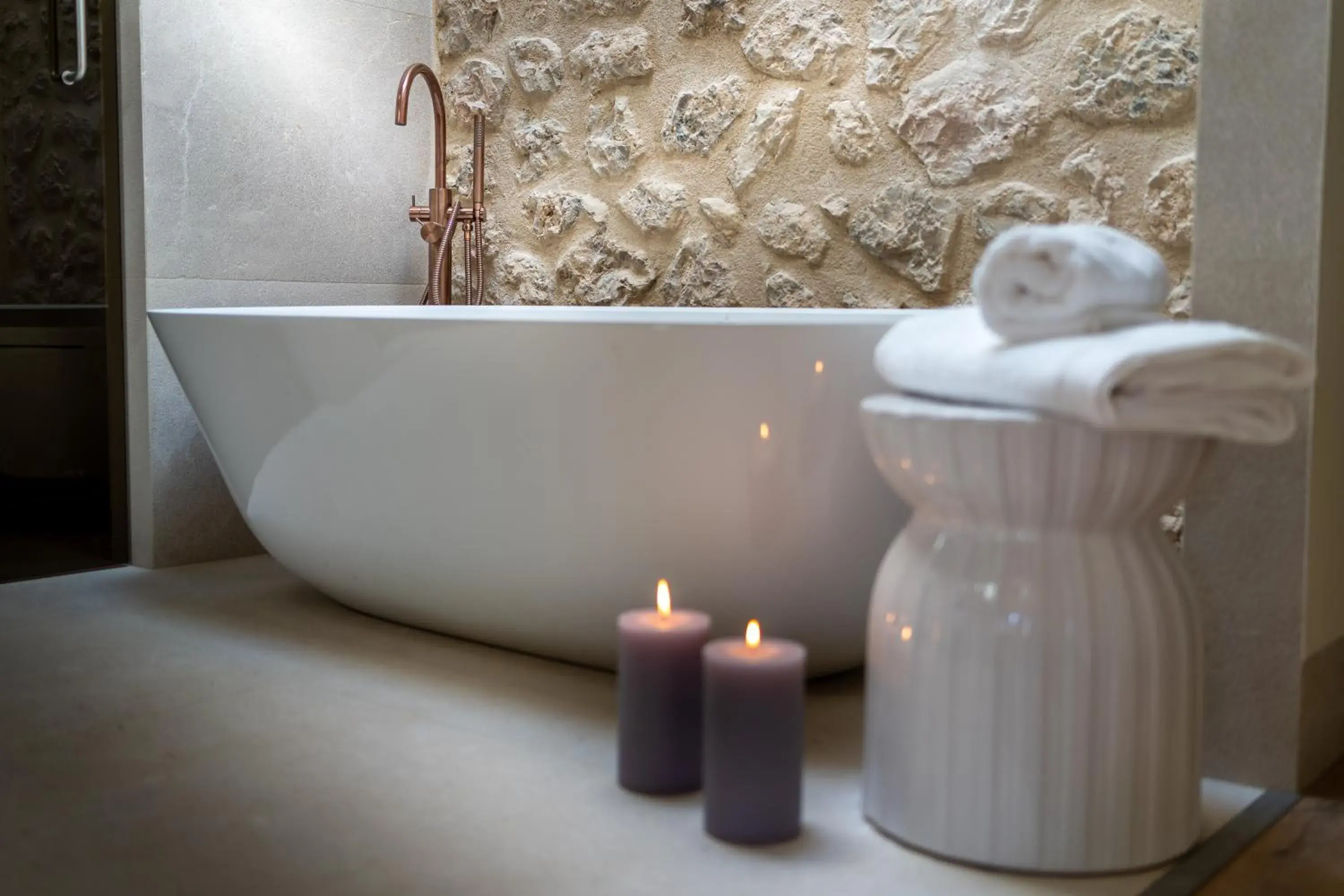 King Suite with Free-Standing Bath in Finca Banyols, Vignette Collection by IHG King Suite with Free-Standing Bath in Finca Banyols, Vignette Collection by IHG