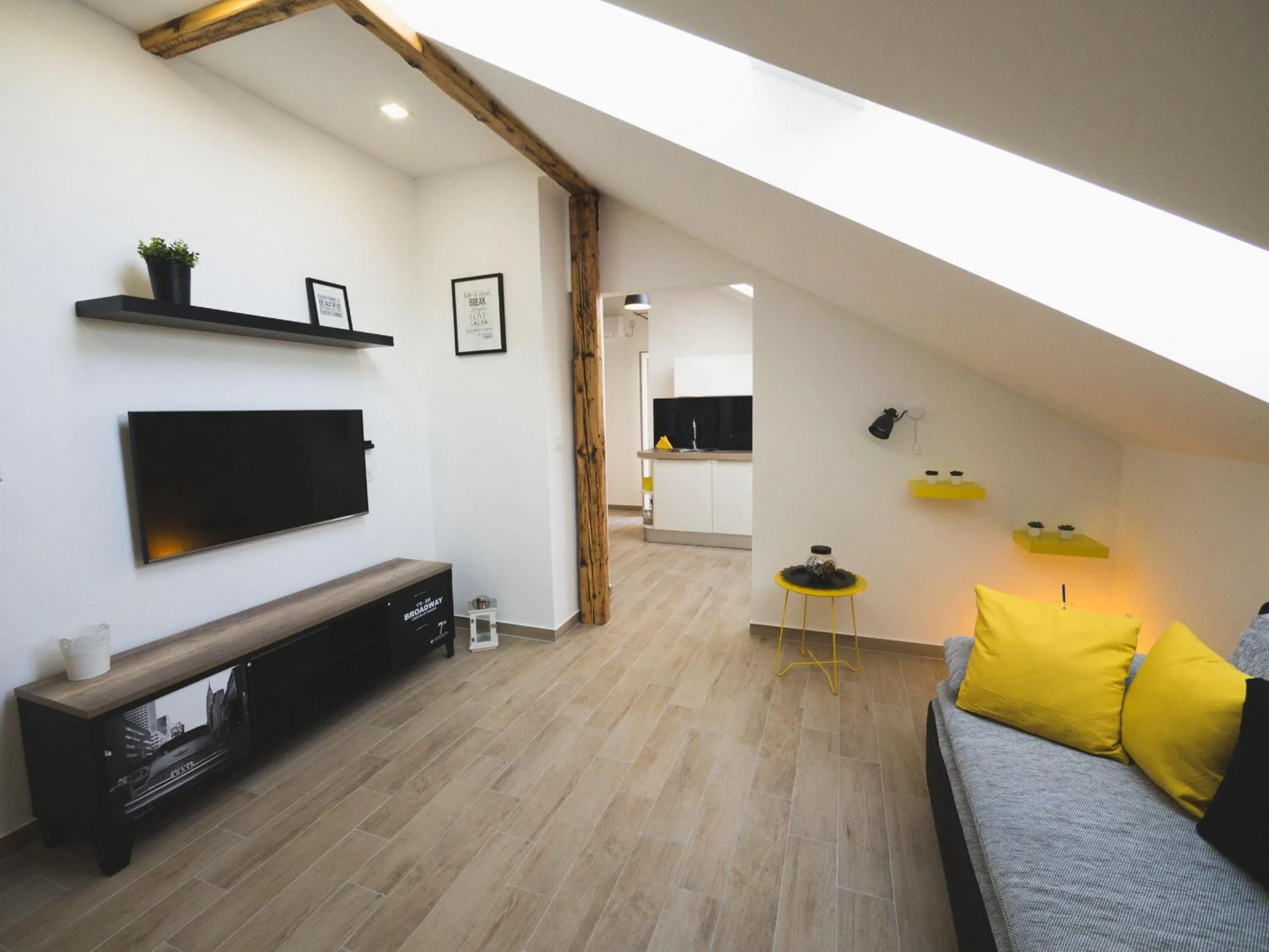 Living room in Apartments Sunny Garden