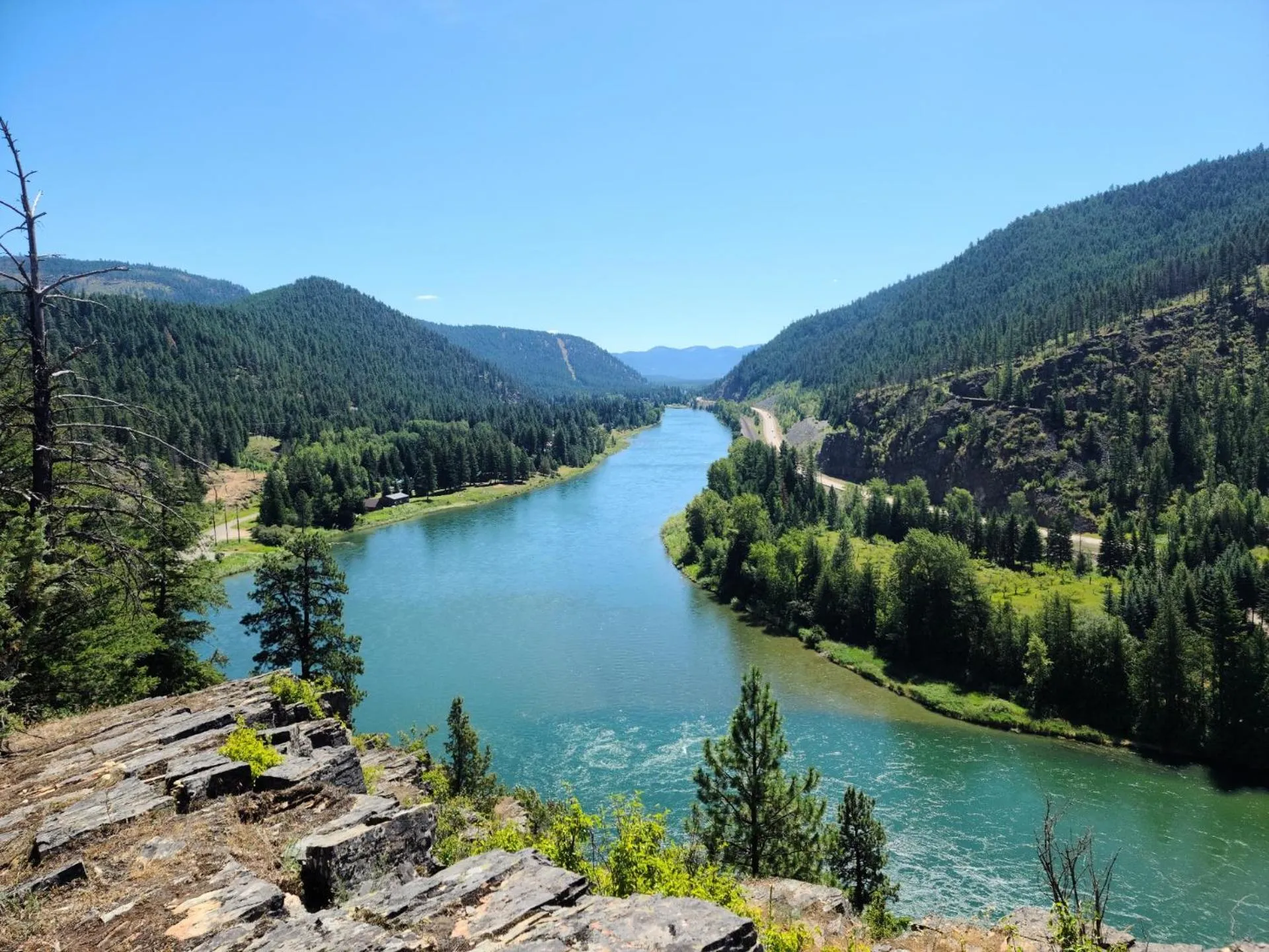 Natural landscape in Evergreen Motel
