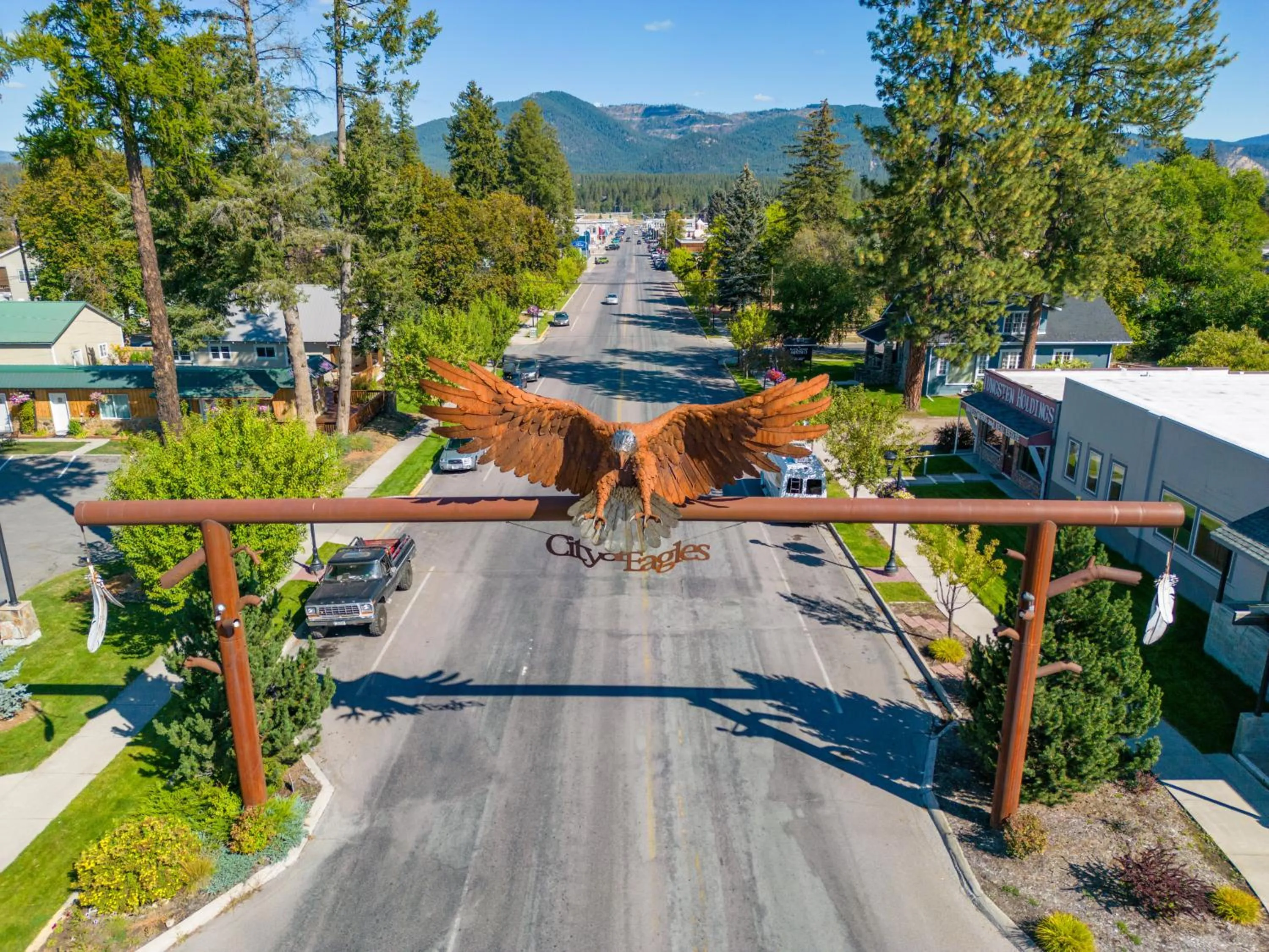 Street view in Evergreen Motel