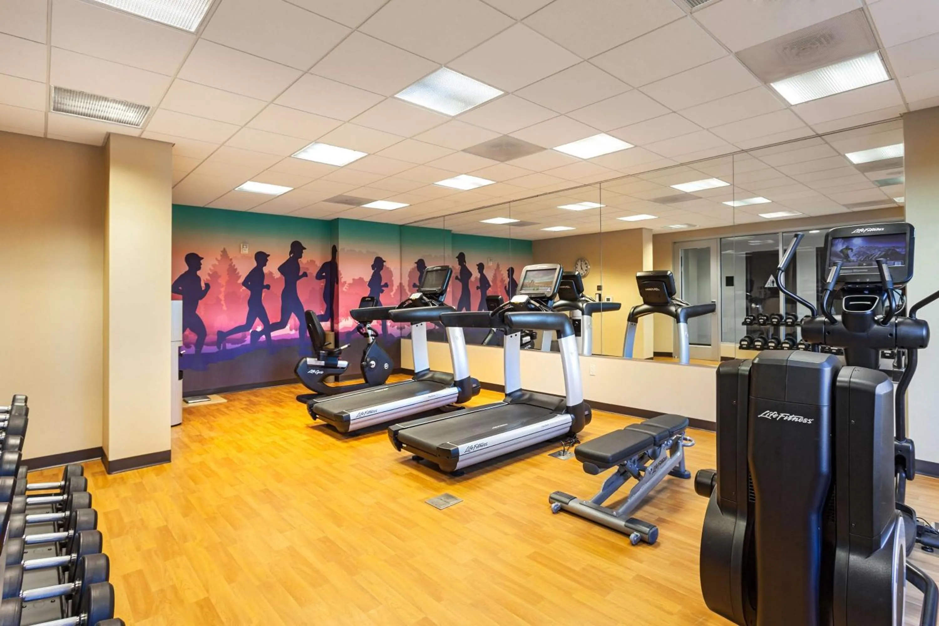 Fitness centre/facilities in Hyatt Place Sacramento Roseville