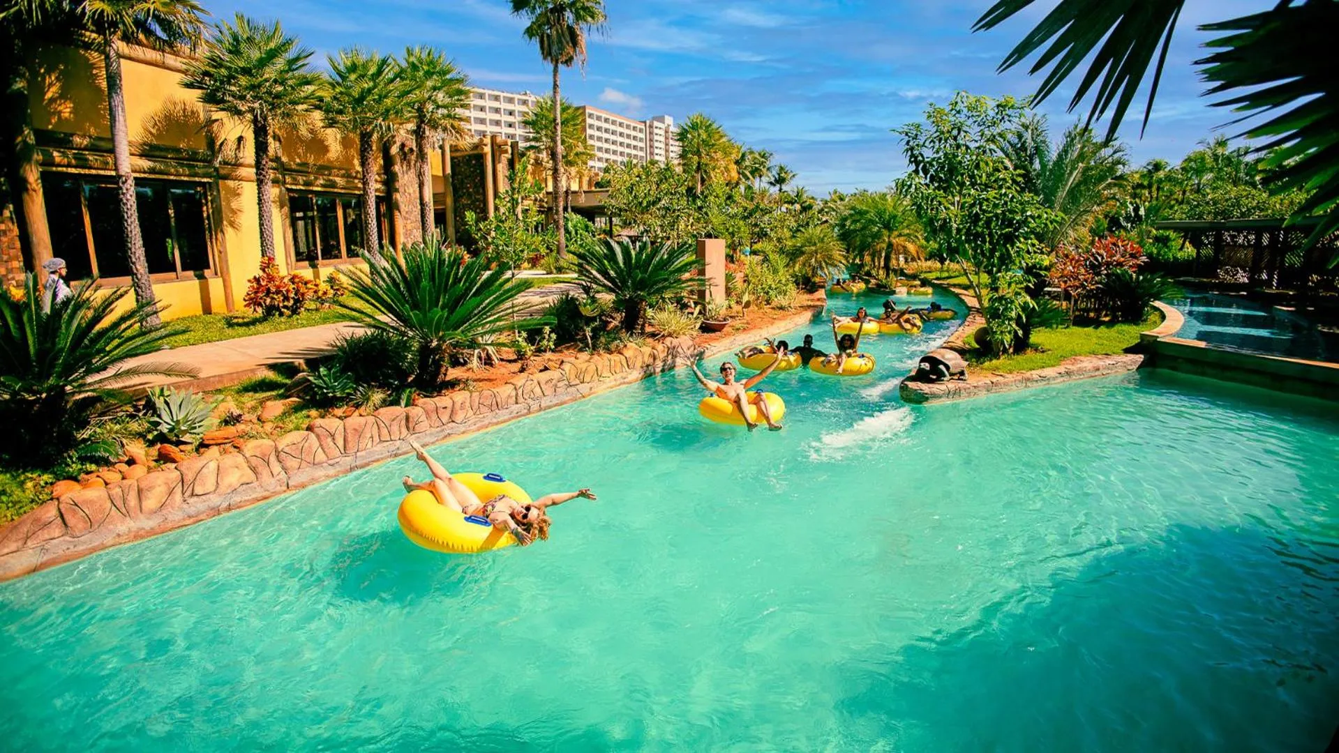 Aqua park in Hot Beach Celebration