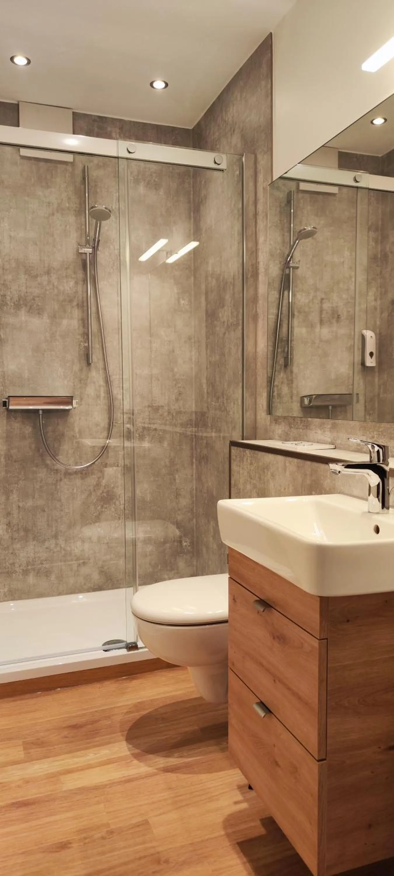 Bathroom in Hotel Restaurant Verst