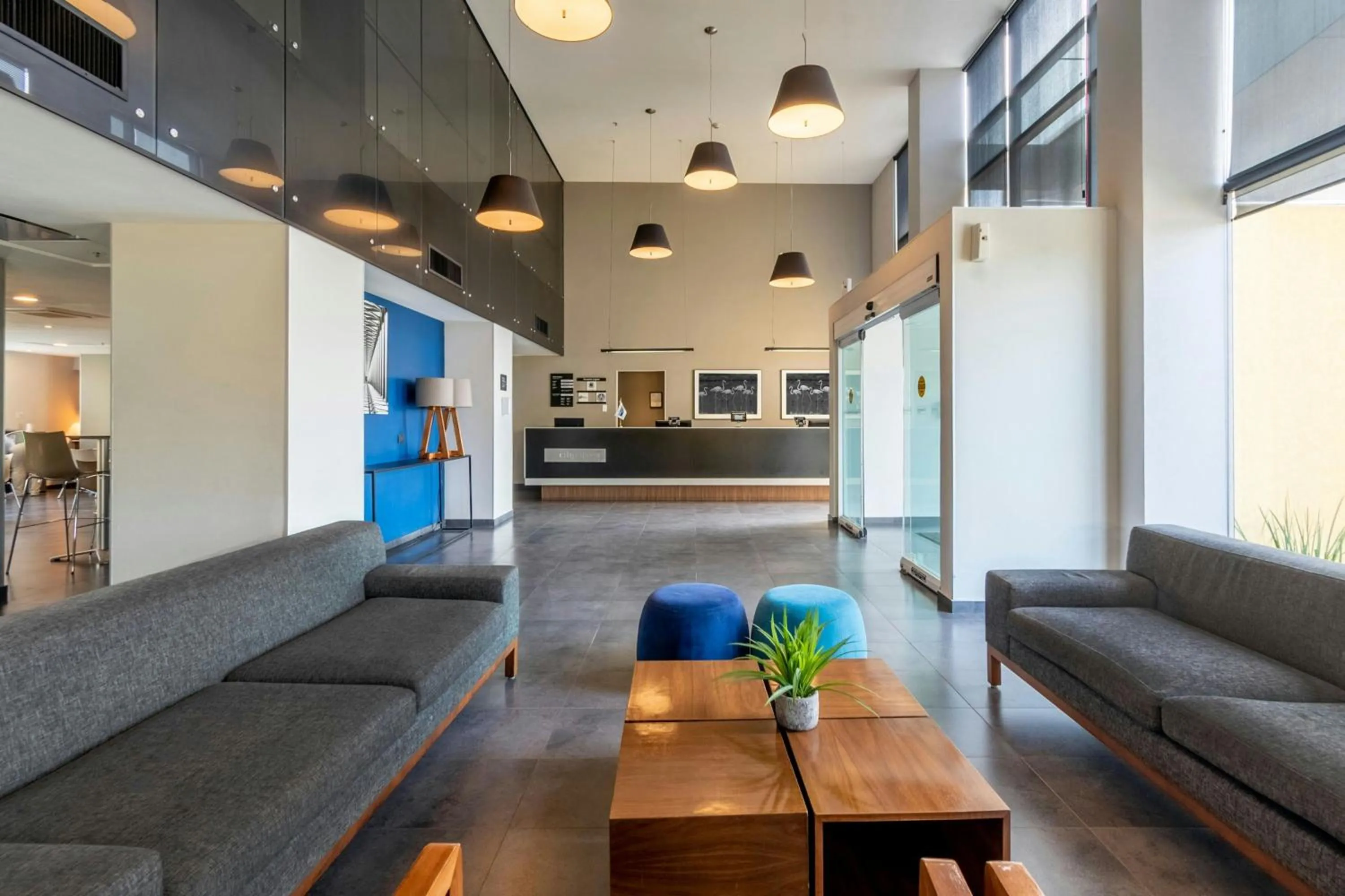 Lobby or reception in City Express by Marriott Tuxpan