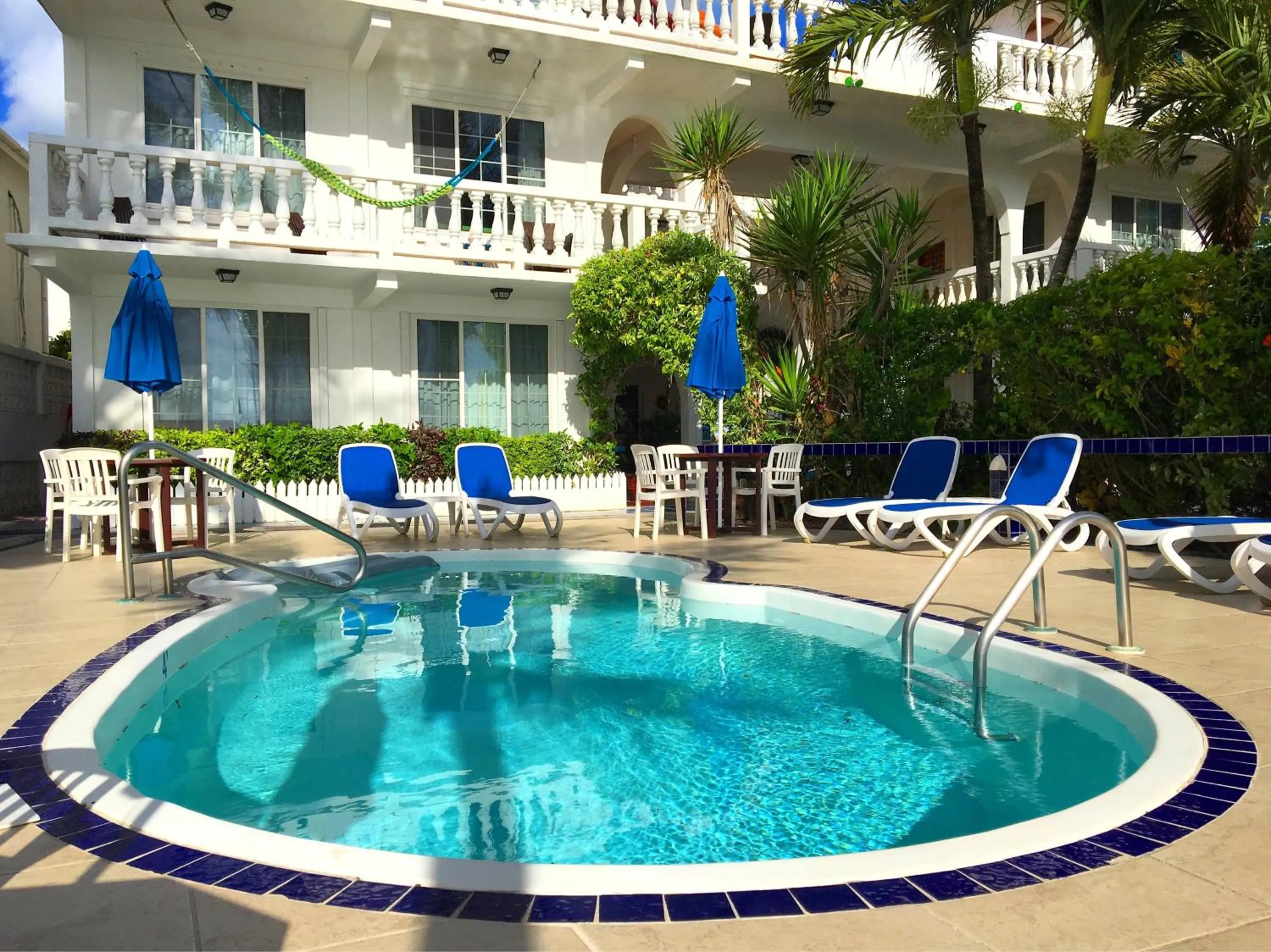 Swimming pool in Blue Tang Inn