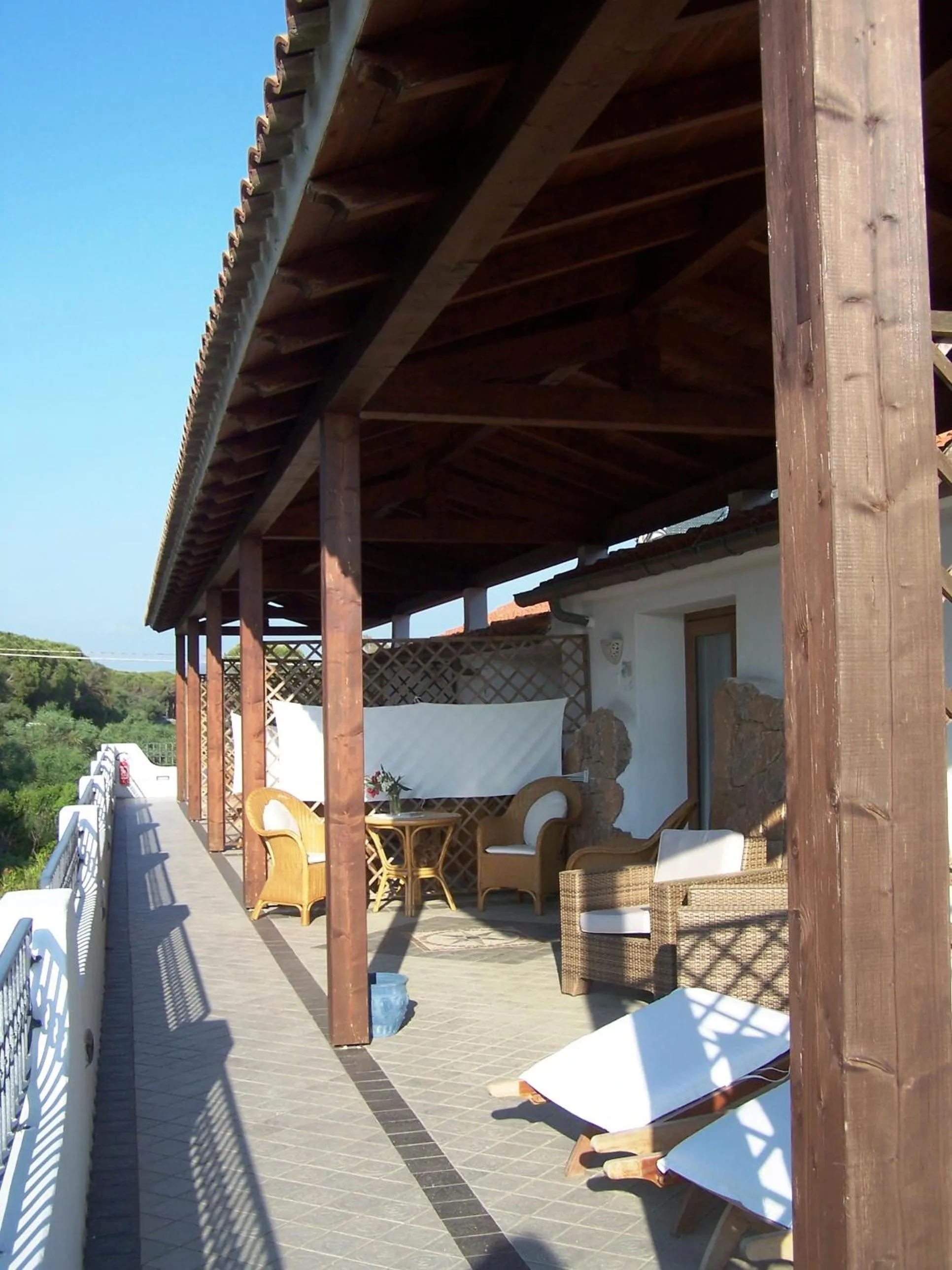 Balcony/Terrace in Hotel Club Ragno D'oro
