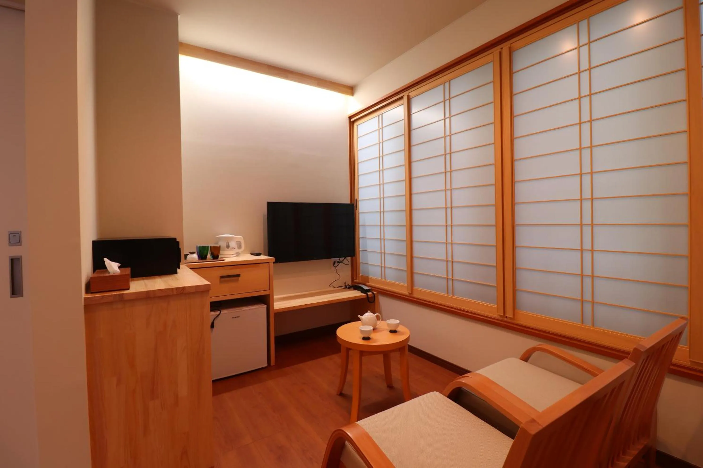 Seating area in Aoni Sanso