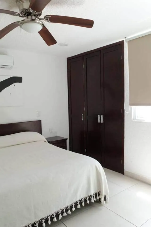 Bed in Las Gaviotas Hotel and Suites