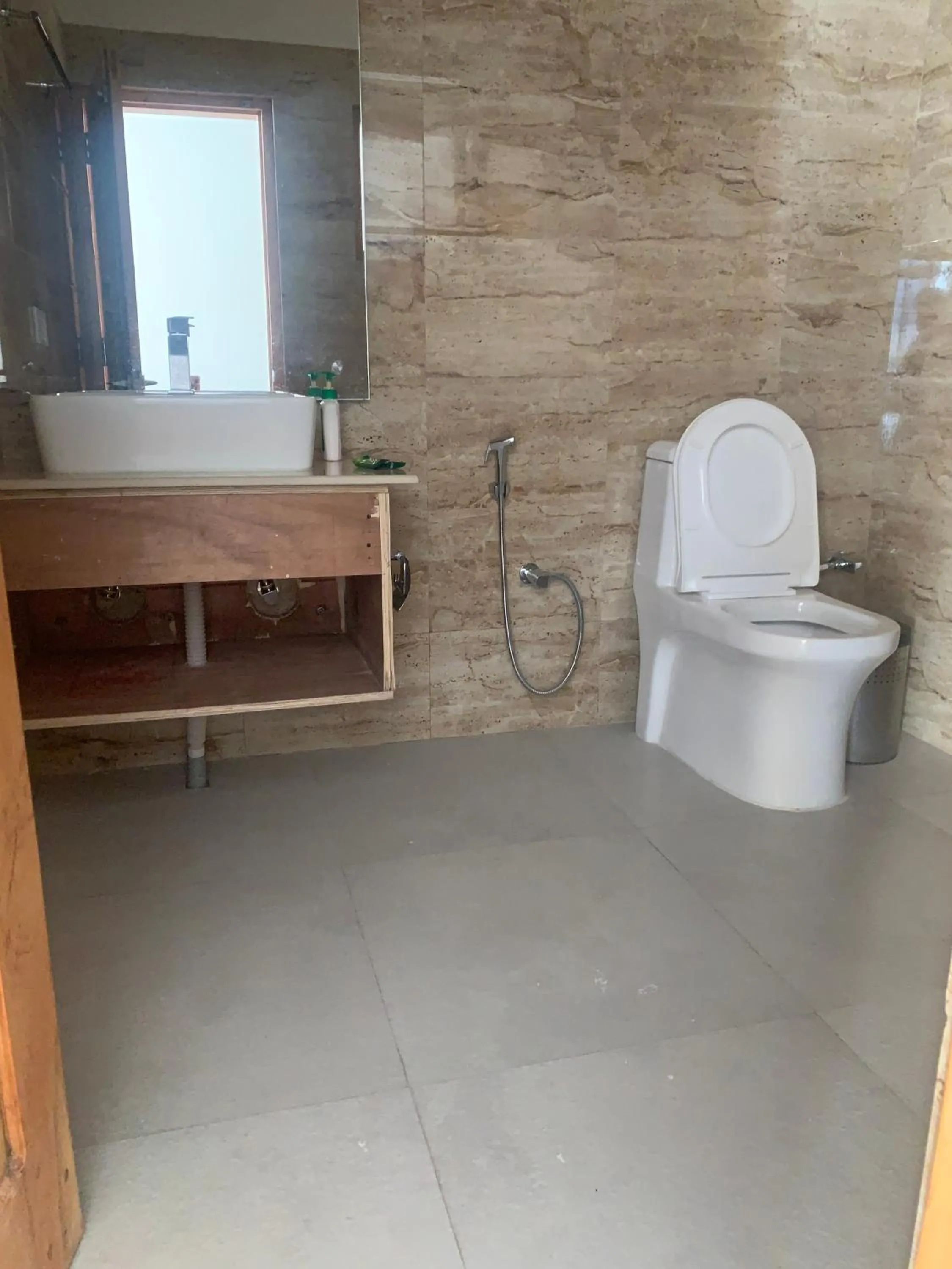 Toilet in Sangto Green Guest House