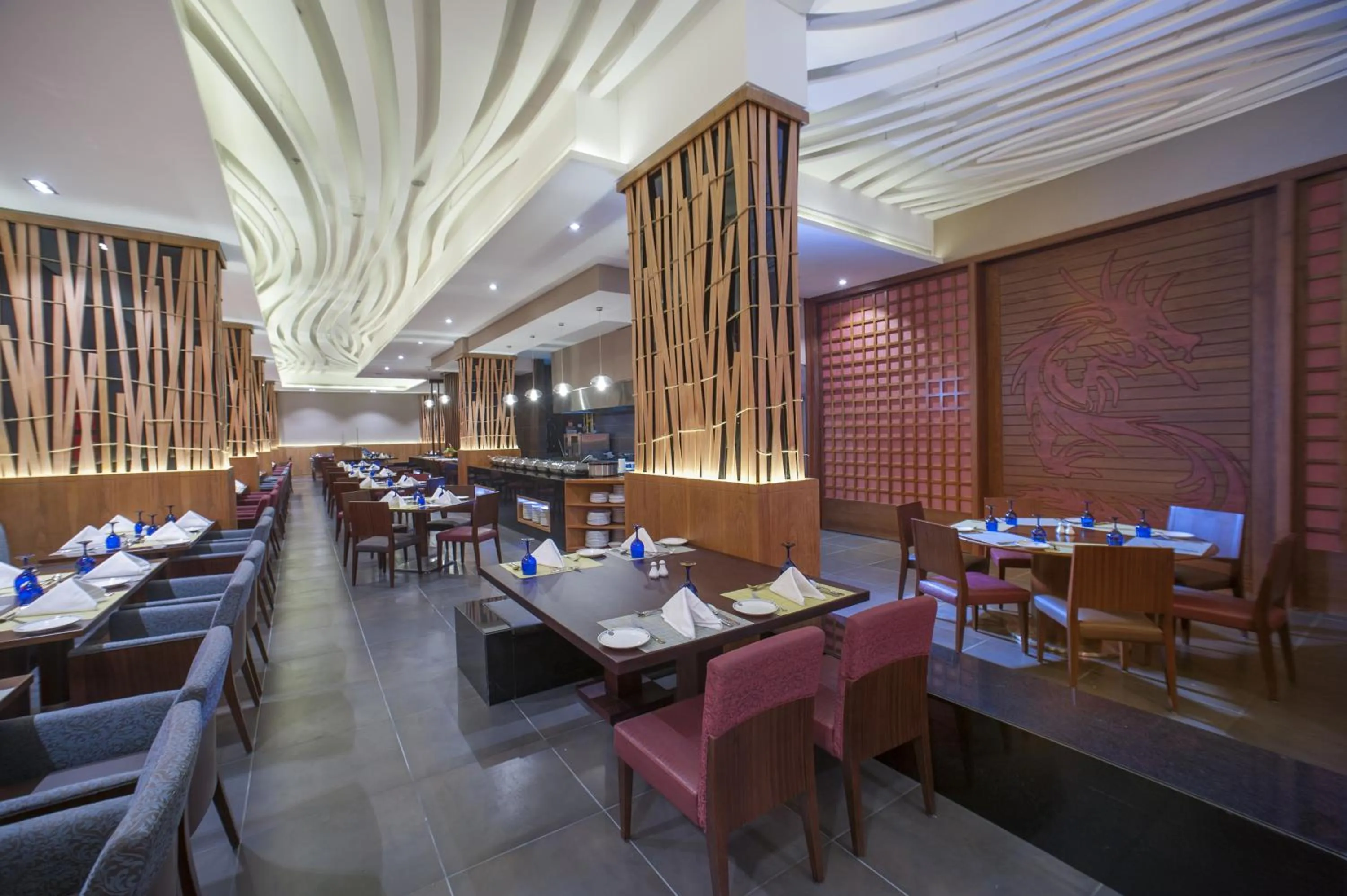 Restaurant/places to eat in Ramee Rose Hotel