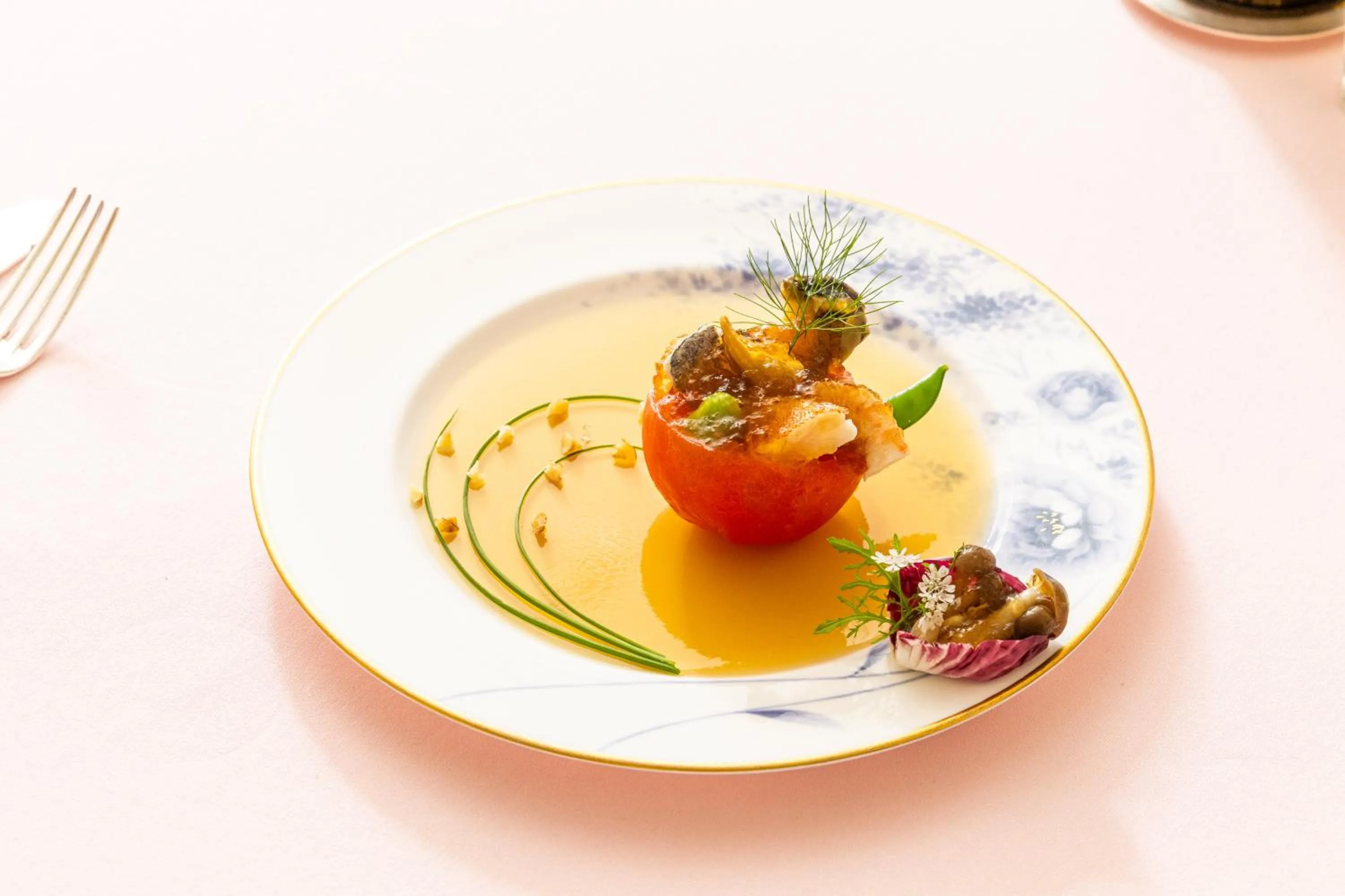 Food in Auberge Le Temps