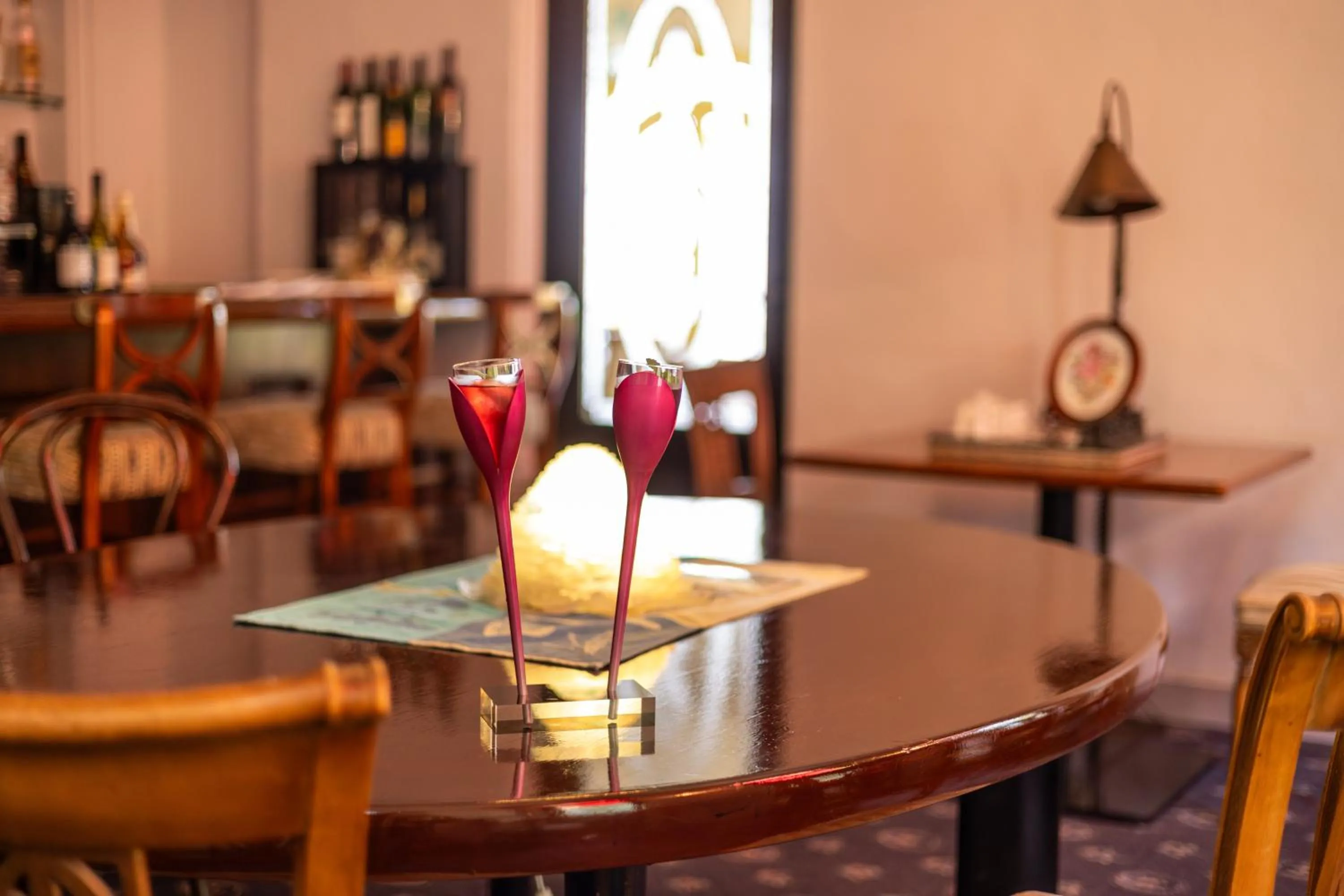 Lounge or bar in Auberge Le Temps