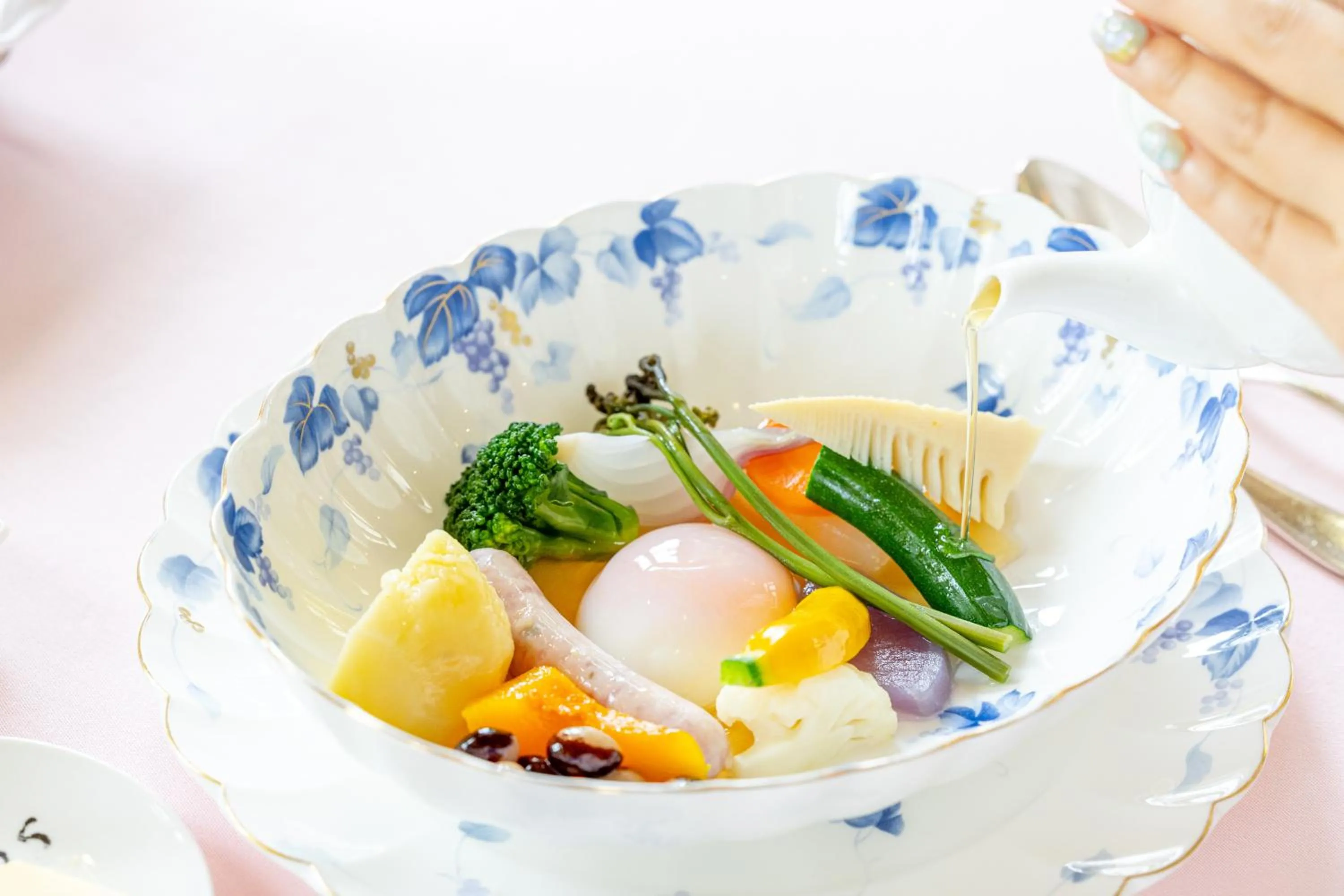 Food in Auberge Le Temps