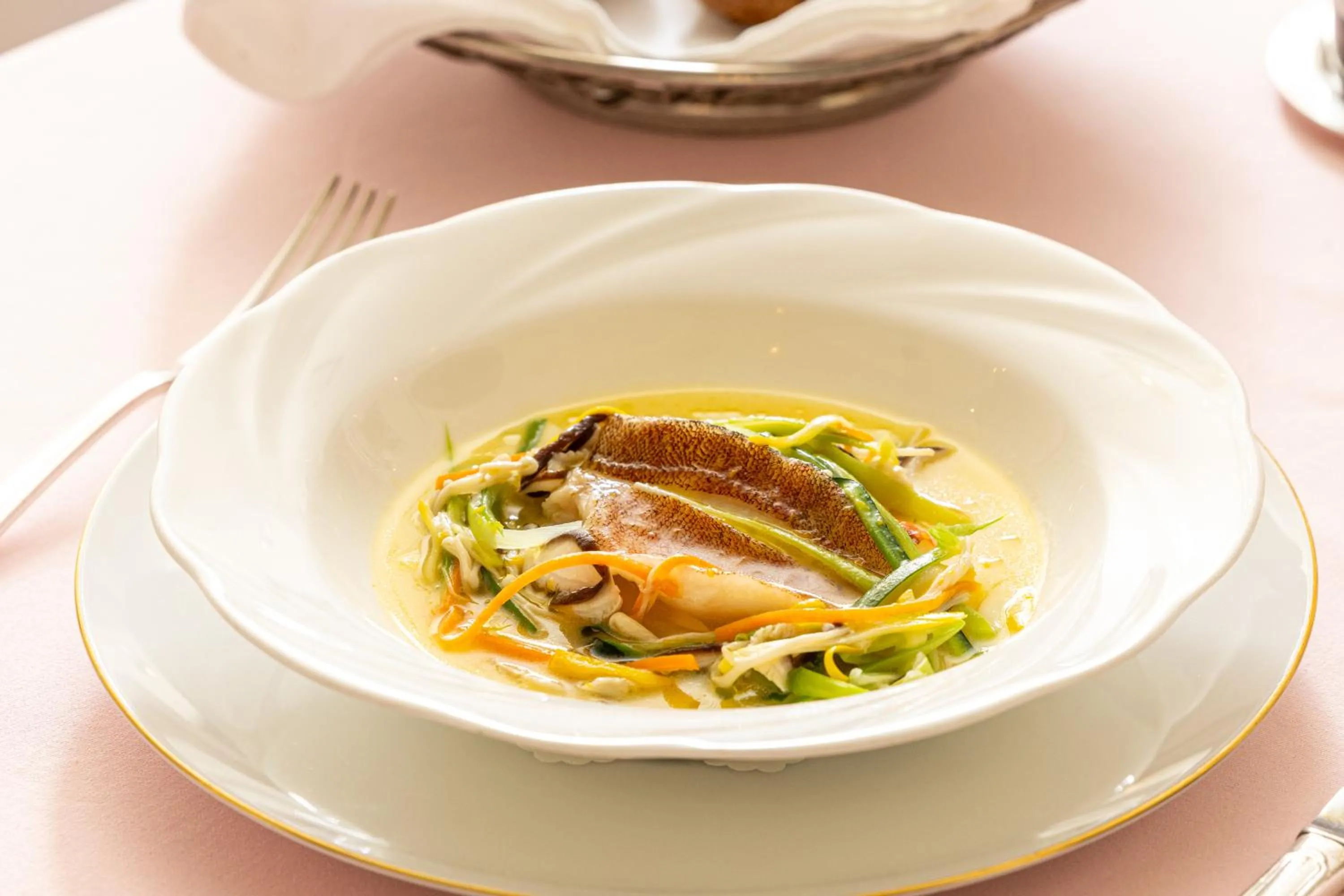 Food in Auberge Le Temps