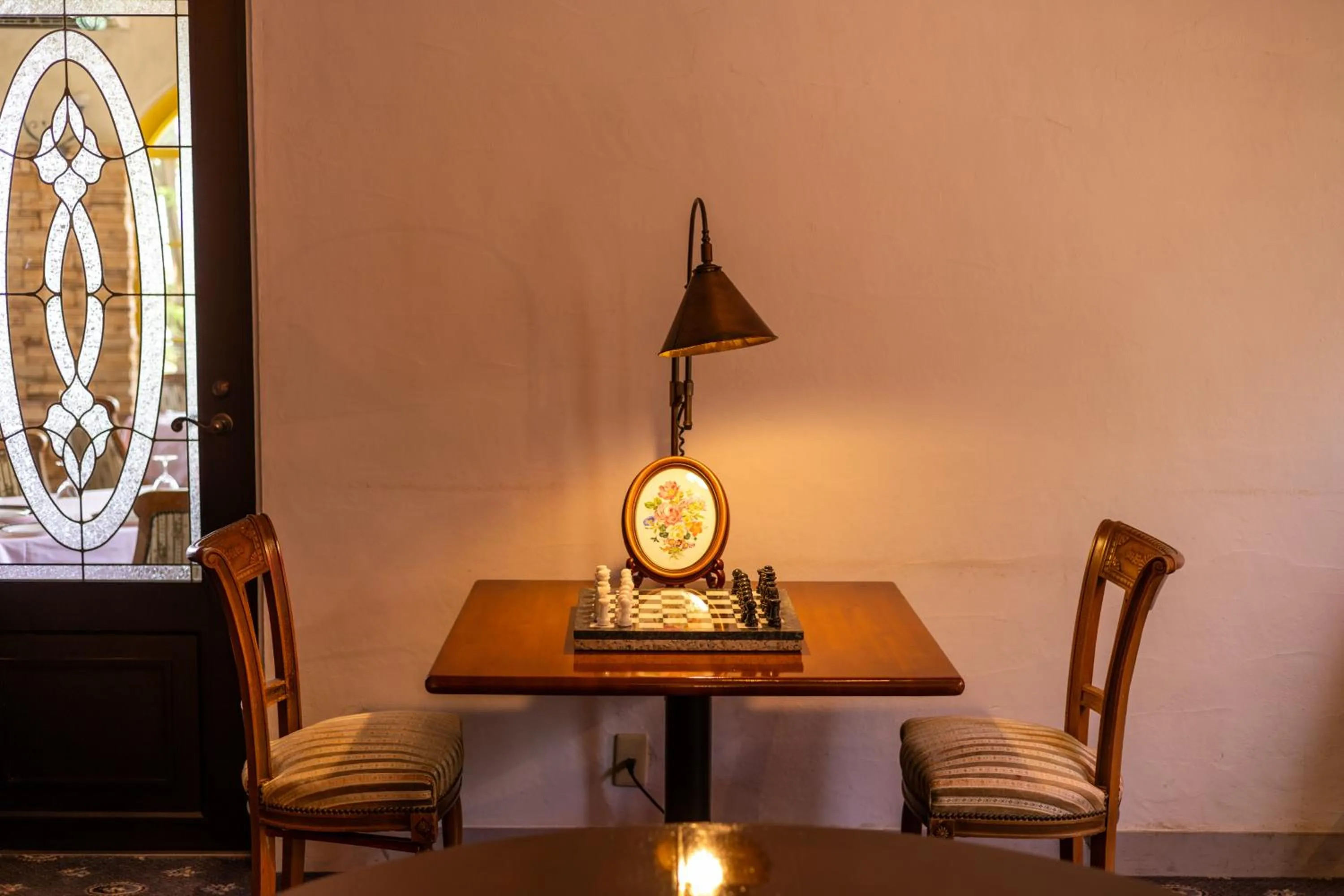 Dining area in Auberge Le Temps