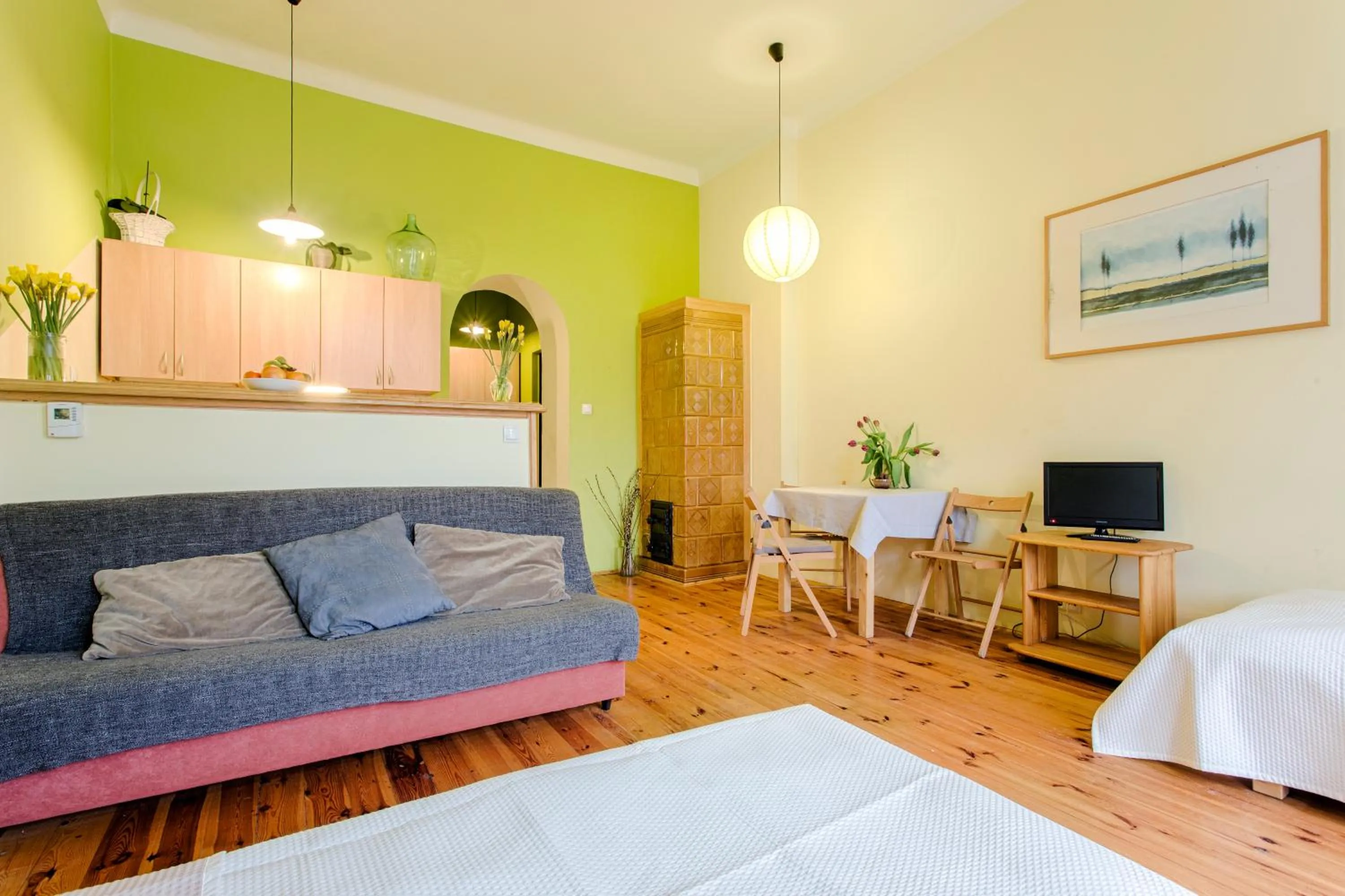 Bed in Krakow Townhouse