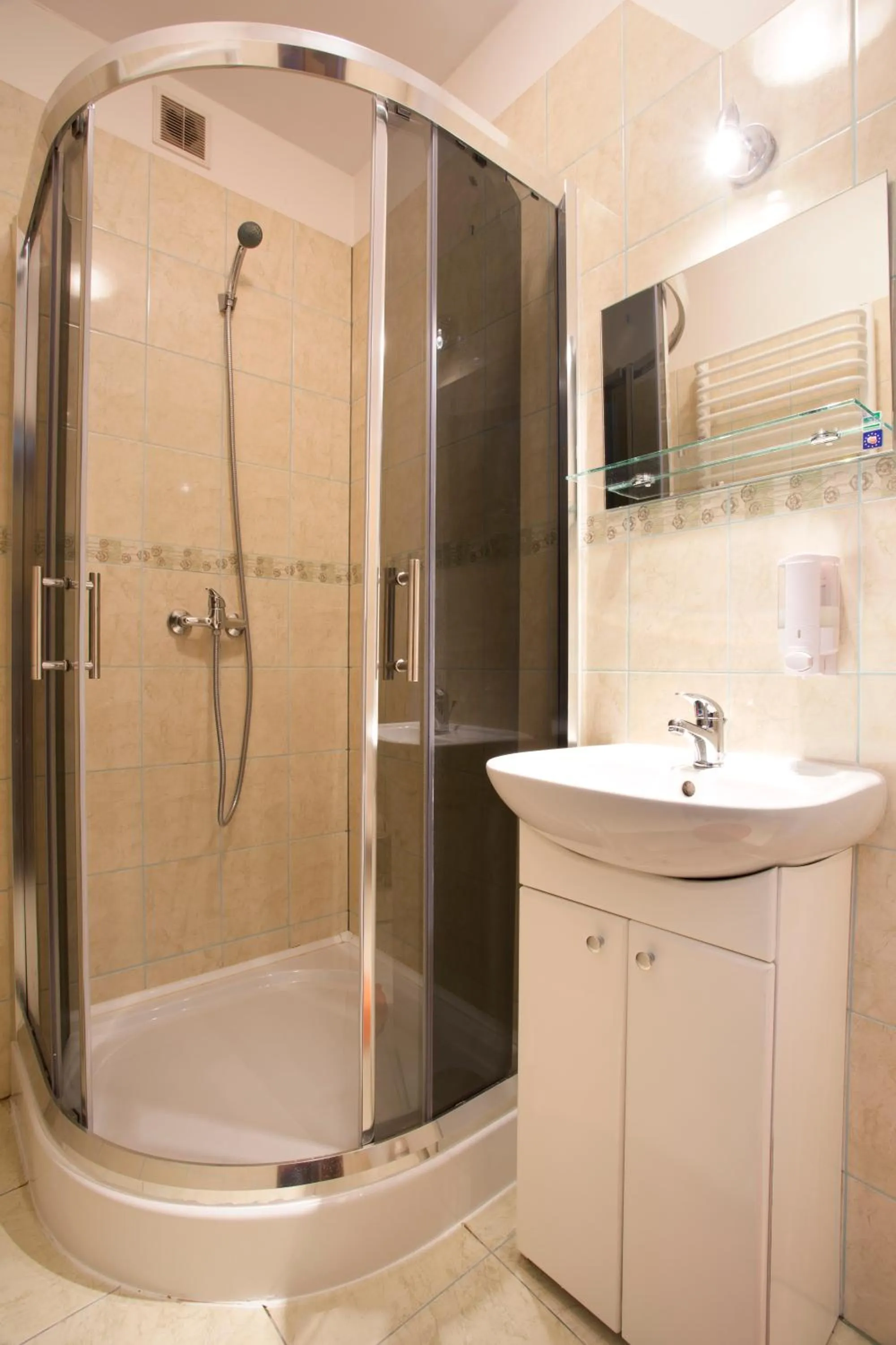 Shower in Krakow Townhouse