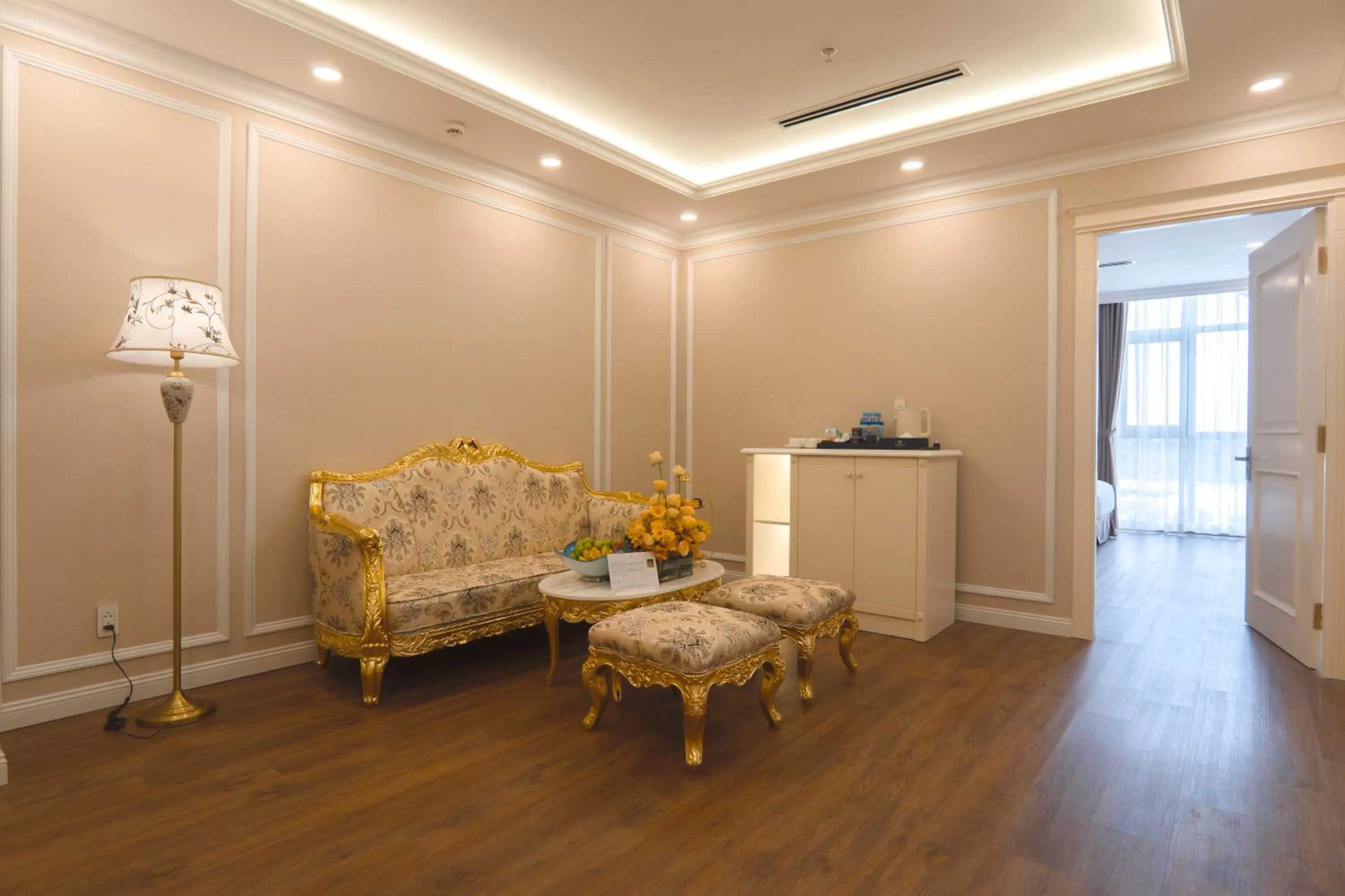 Living room in LaChateau