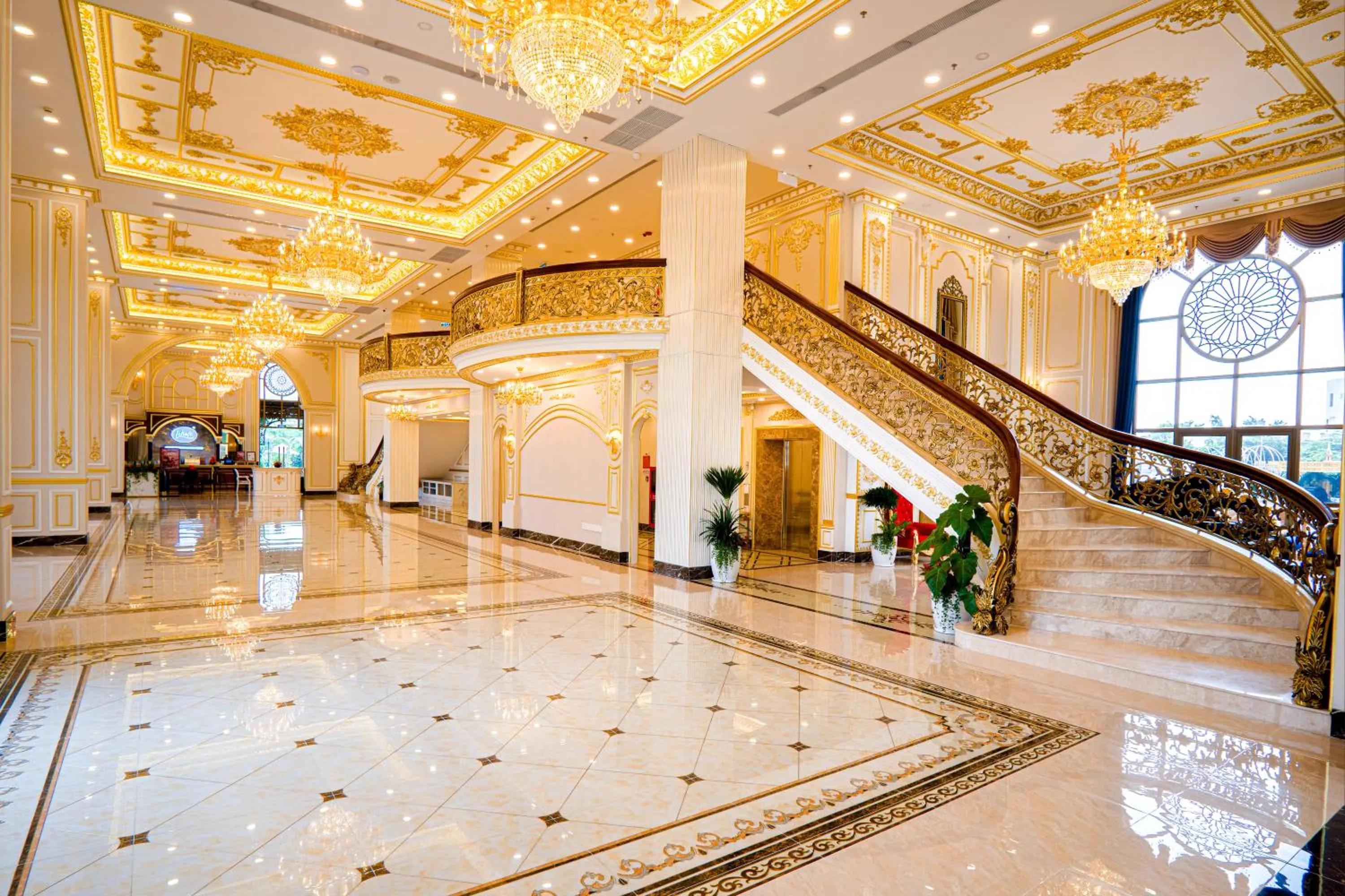 Lobby or reception in LaChateau