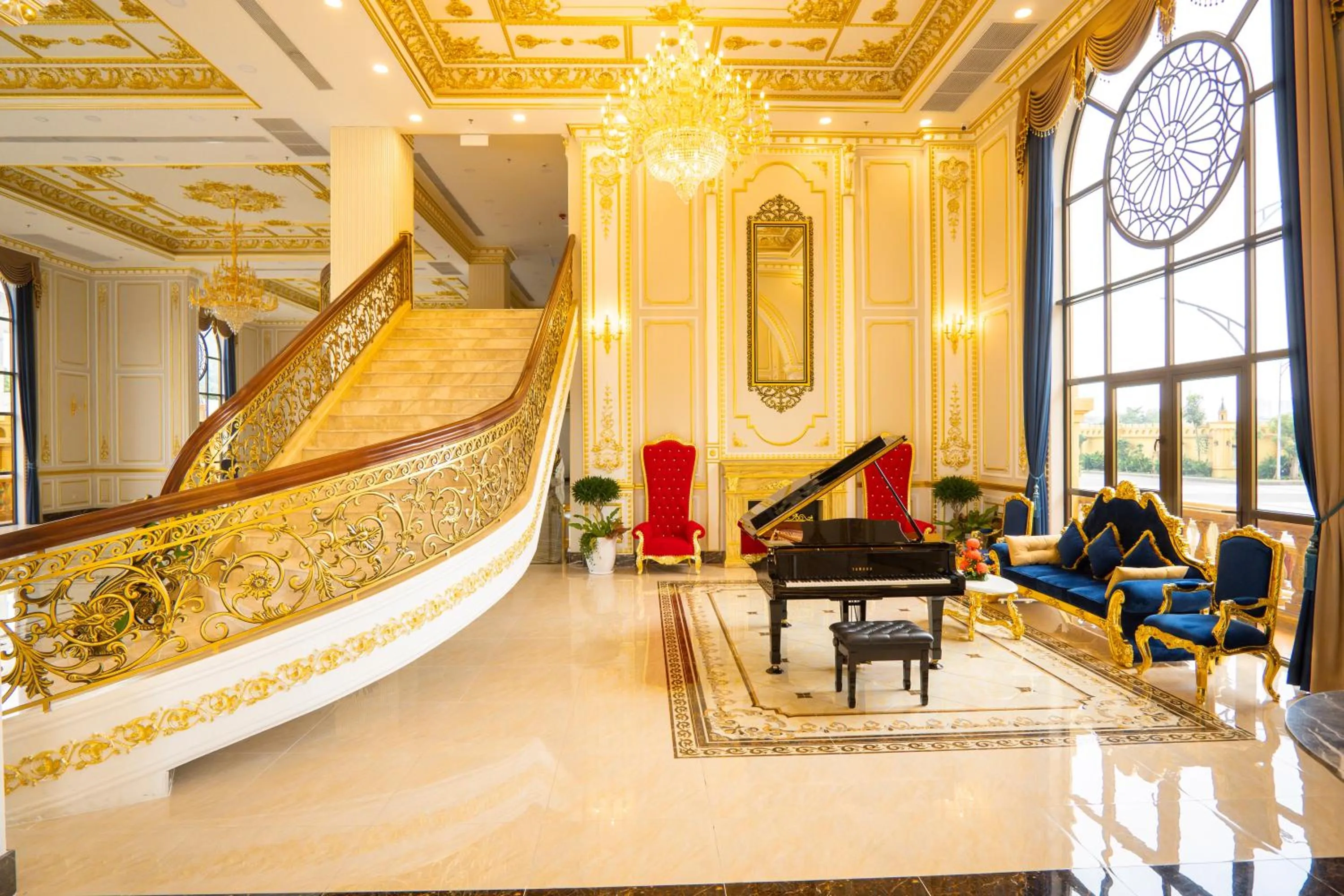 Living room in LaChateau