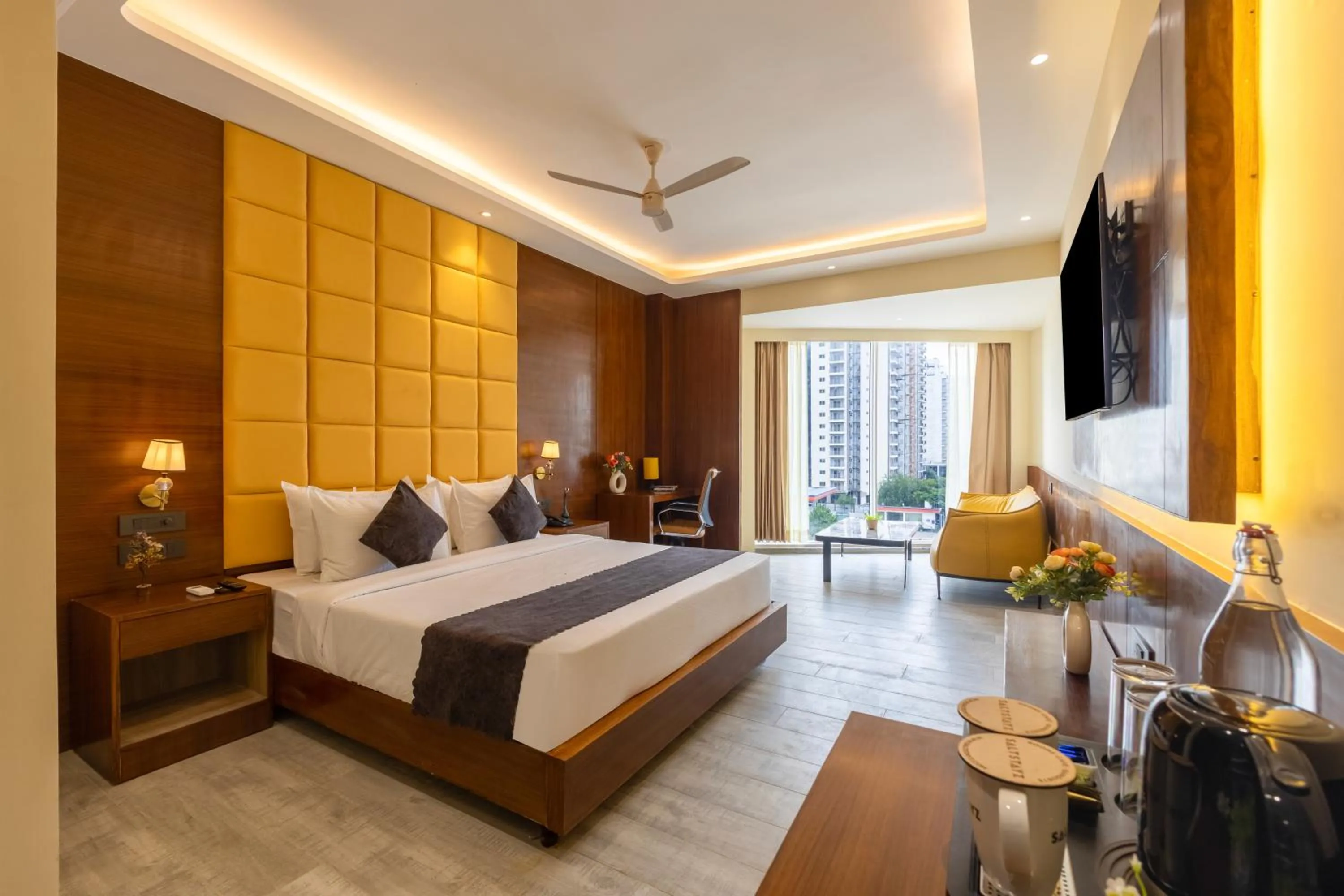 Bed in Saltstayz Premier - Manesar & Sector 86
