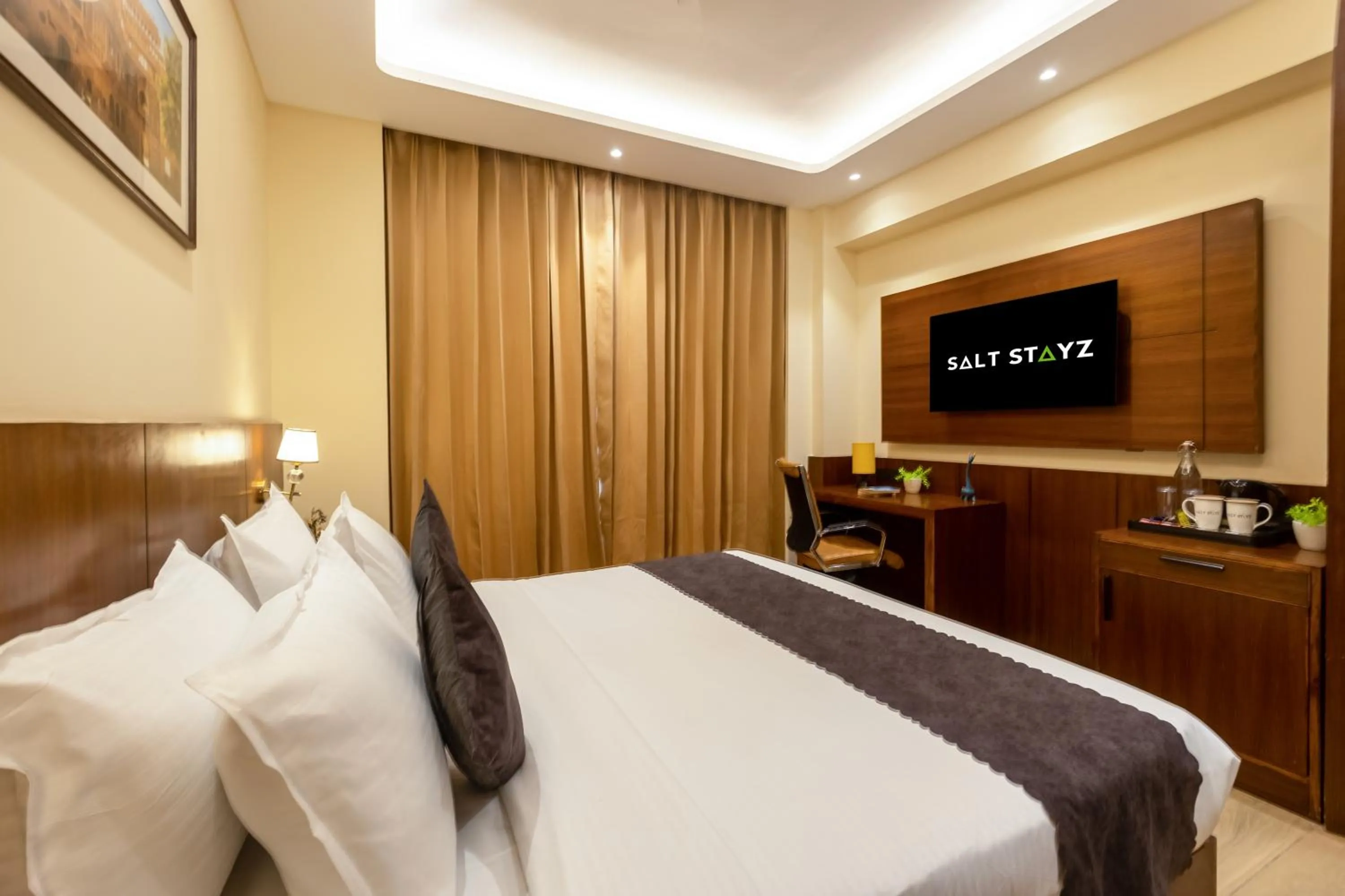 Bed in Saltstayz Premier - Manesar & Sector 86
