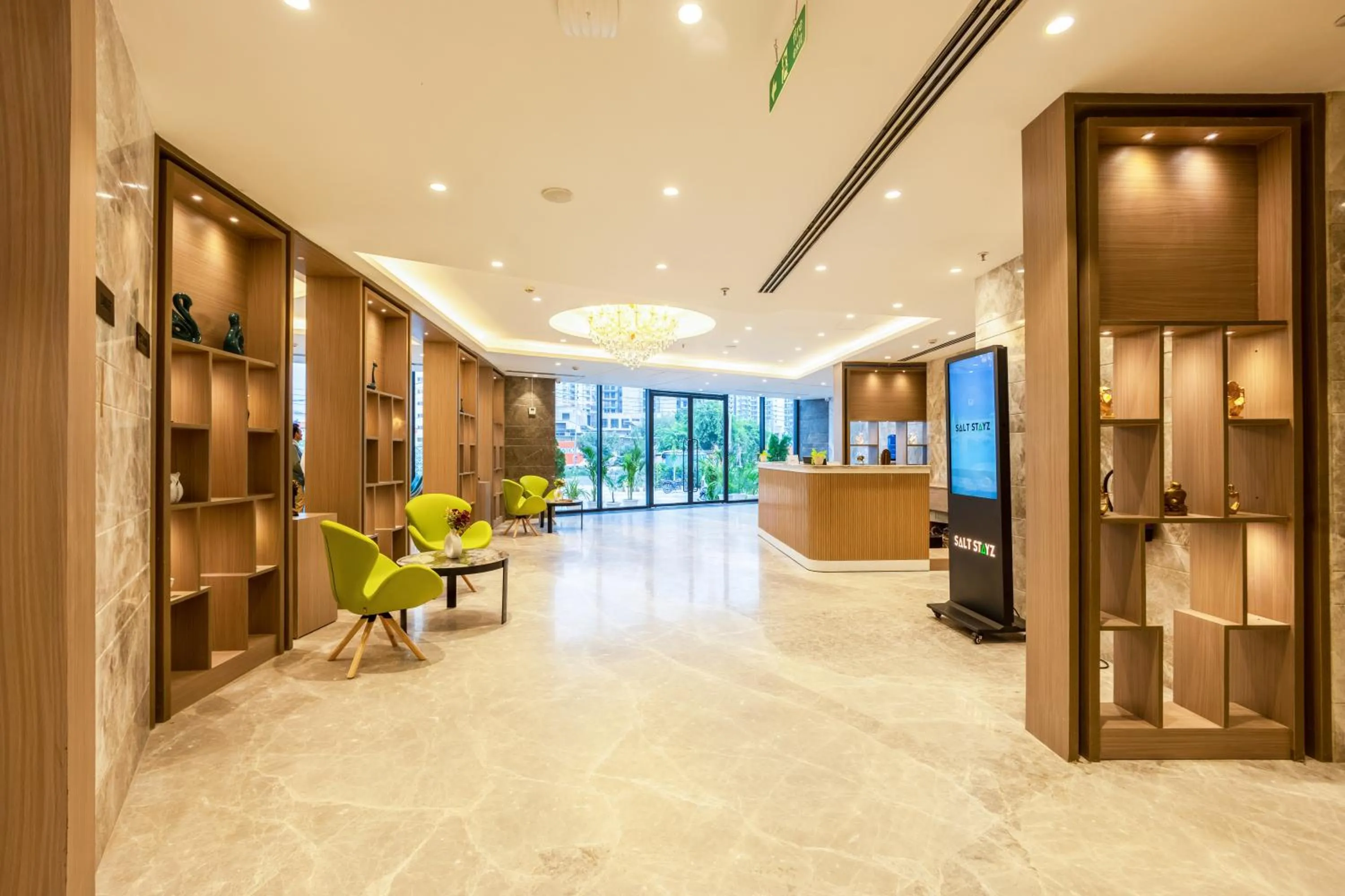 Lobby or reception in Saltstayz Premier - Manesar & Sector 86