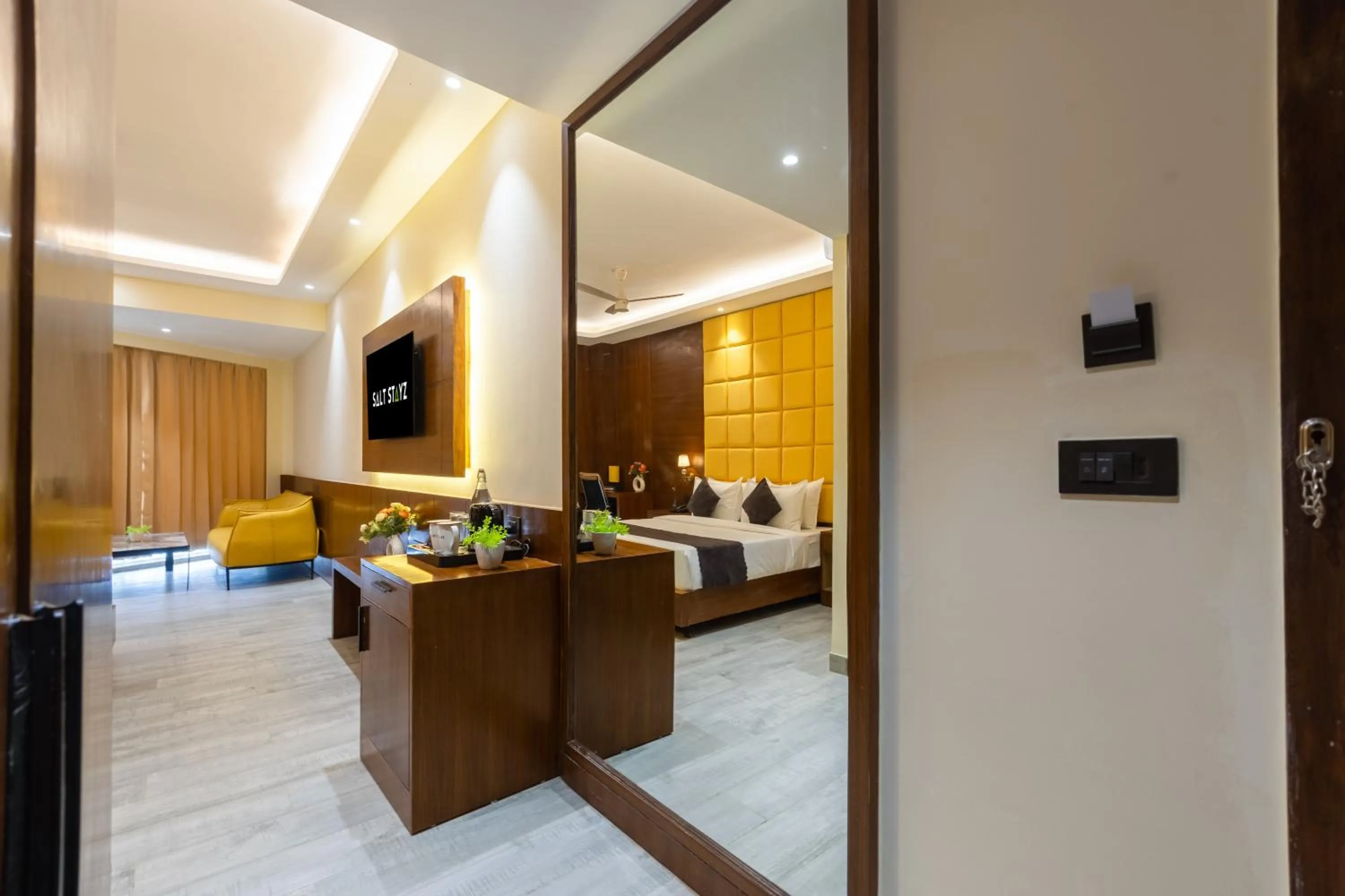 Bed in Saltstayz Premier - Manesar & Sector 86