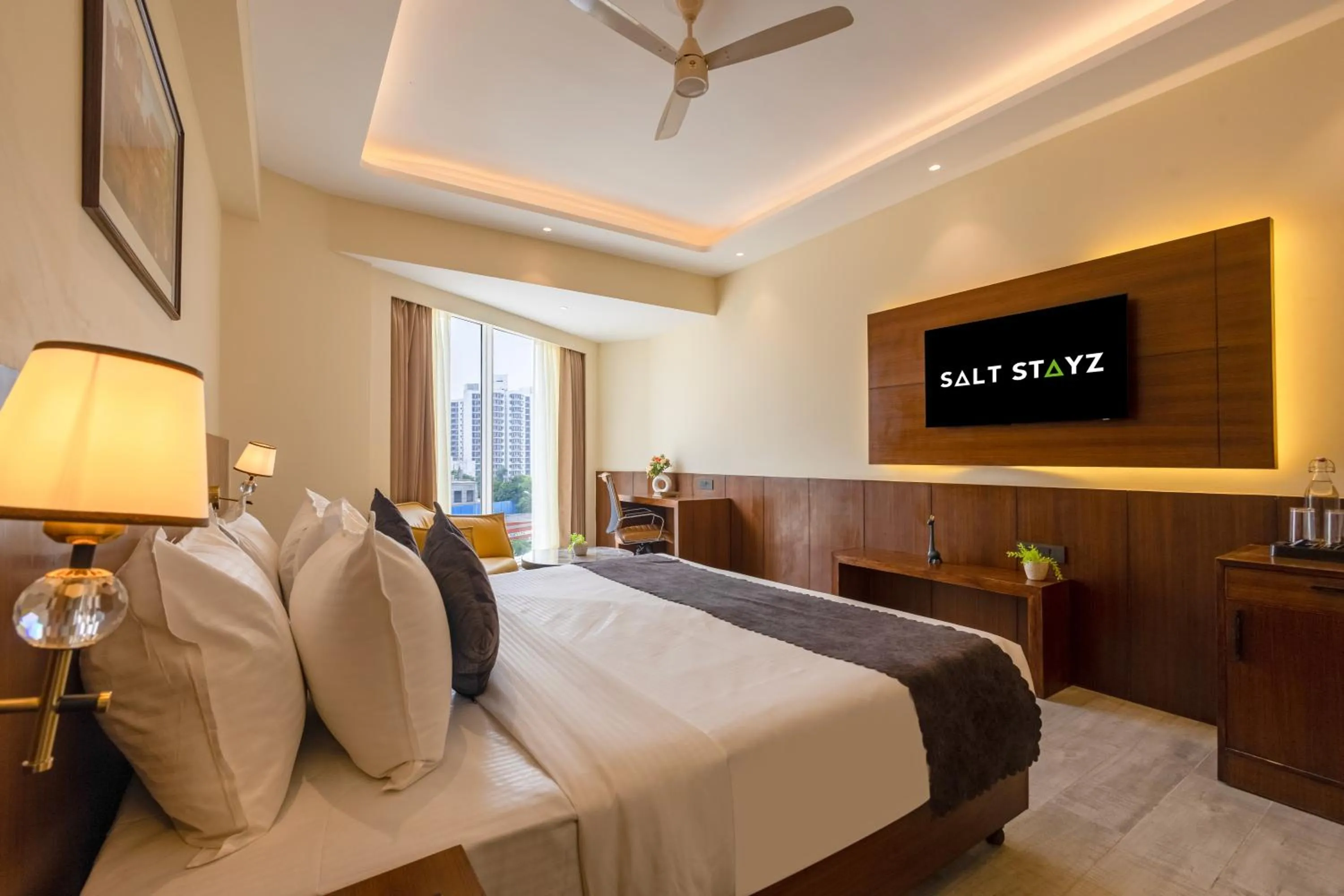 Bed in Saltstayz Premier - Manesar & Sector 86