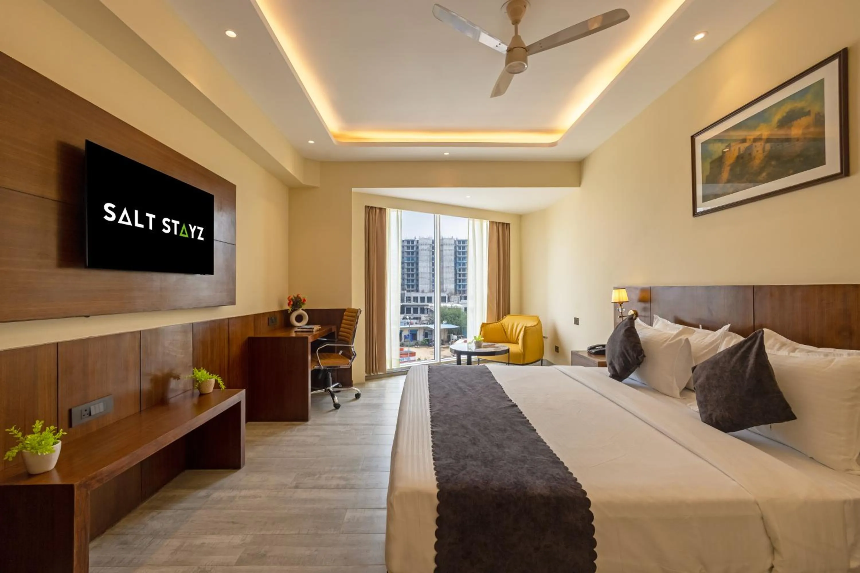 Bed in Saltstayz Premier - Manesar & Sector 86
