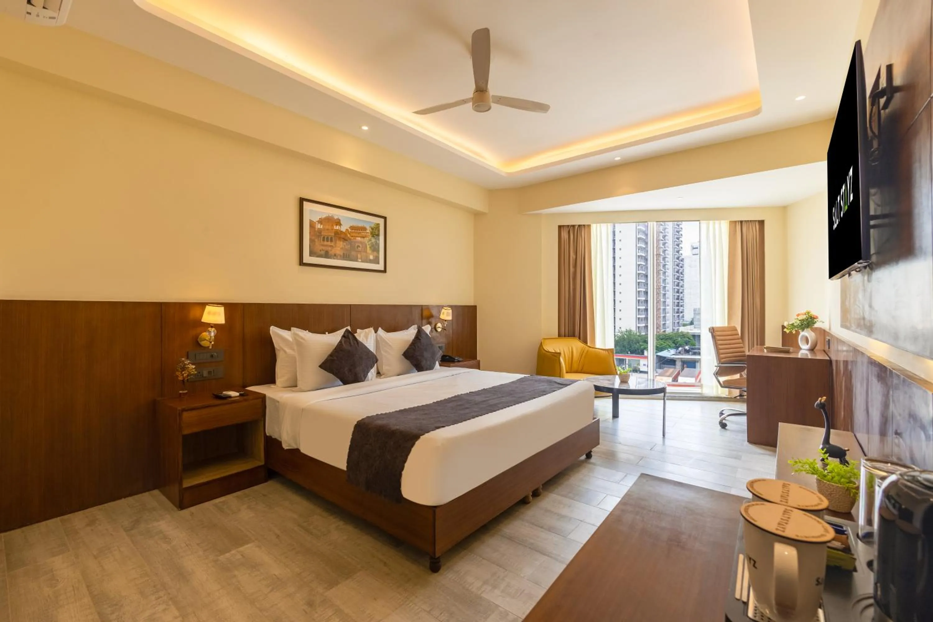 Bed in Saltstayz Premier - Manesar & Sector 86