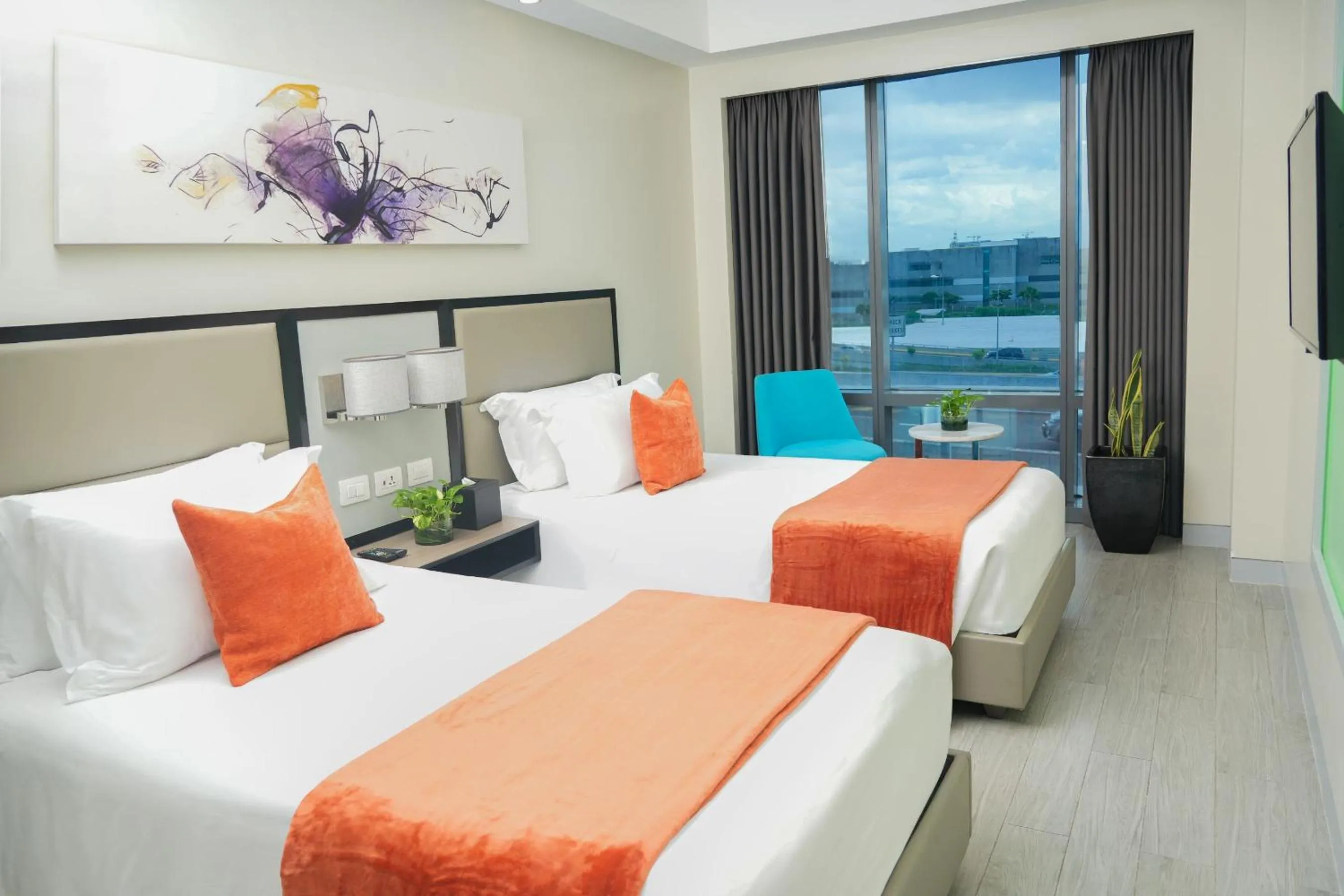 Bedroom, Bed in Stay Across NAIA Terminal 3 in Newport City