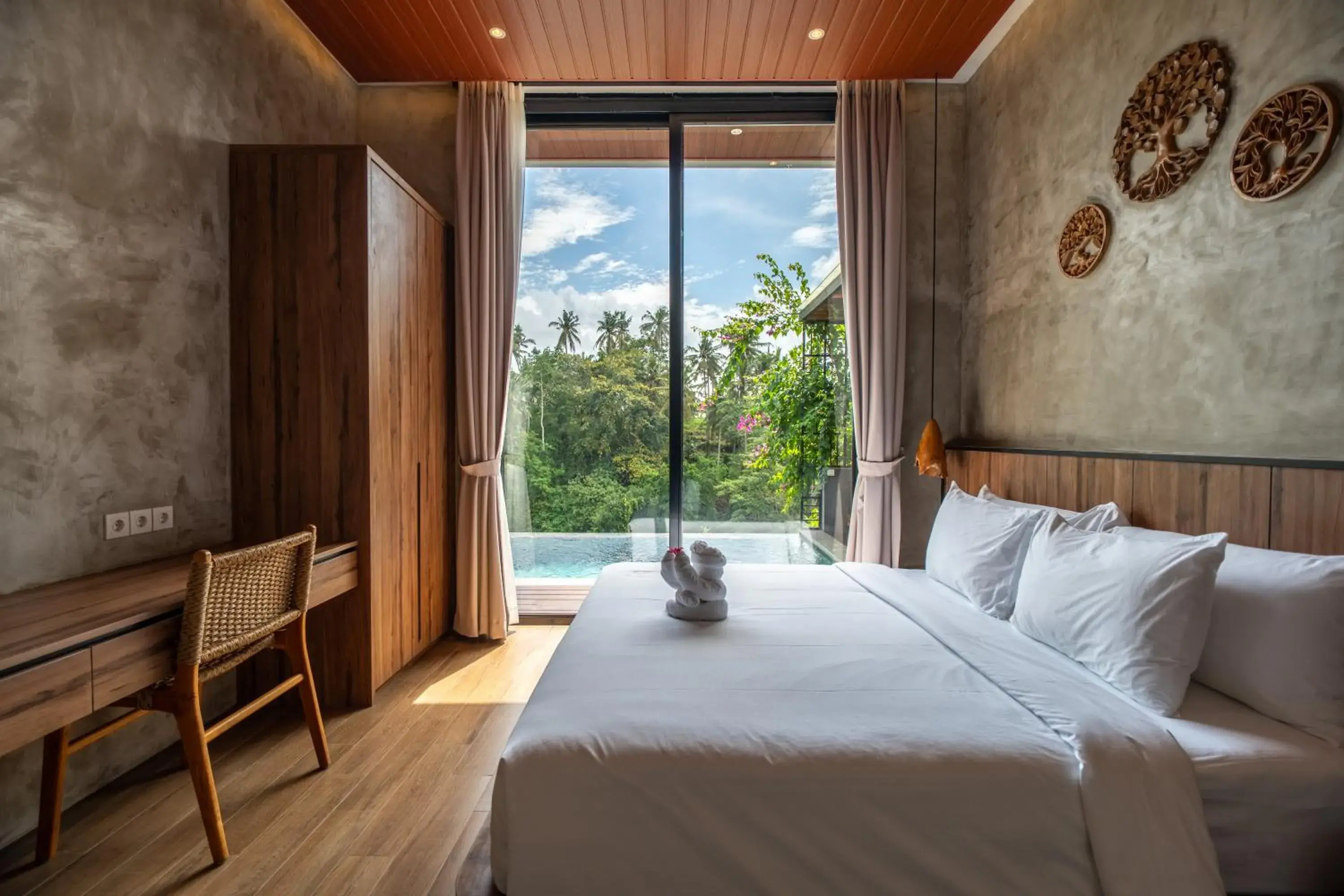Two-Bedroom Villa with Private Pool and Jungle View in Lawangkala Resort Ubud Two-Bedroom Villa with Private Pool and Jungle View in Lawangkala Resort Ubud