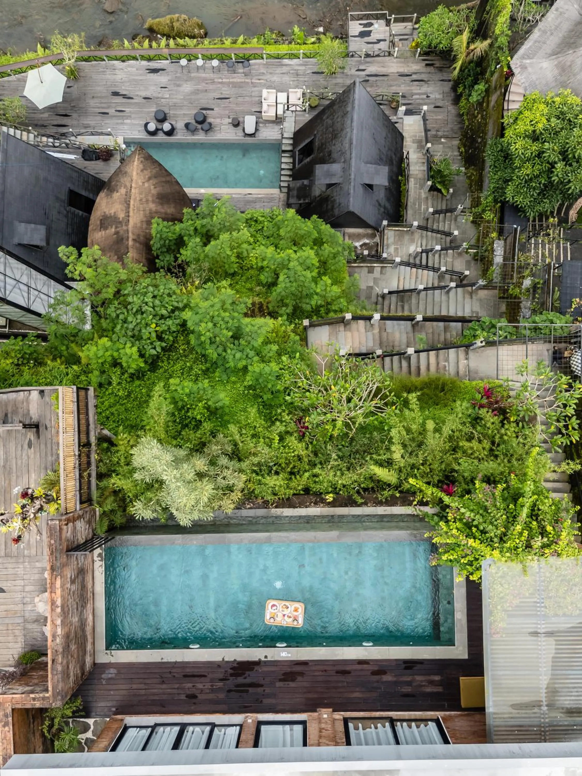 Swimming pool in Lawangkala Resort Ubud