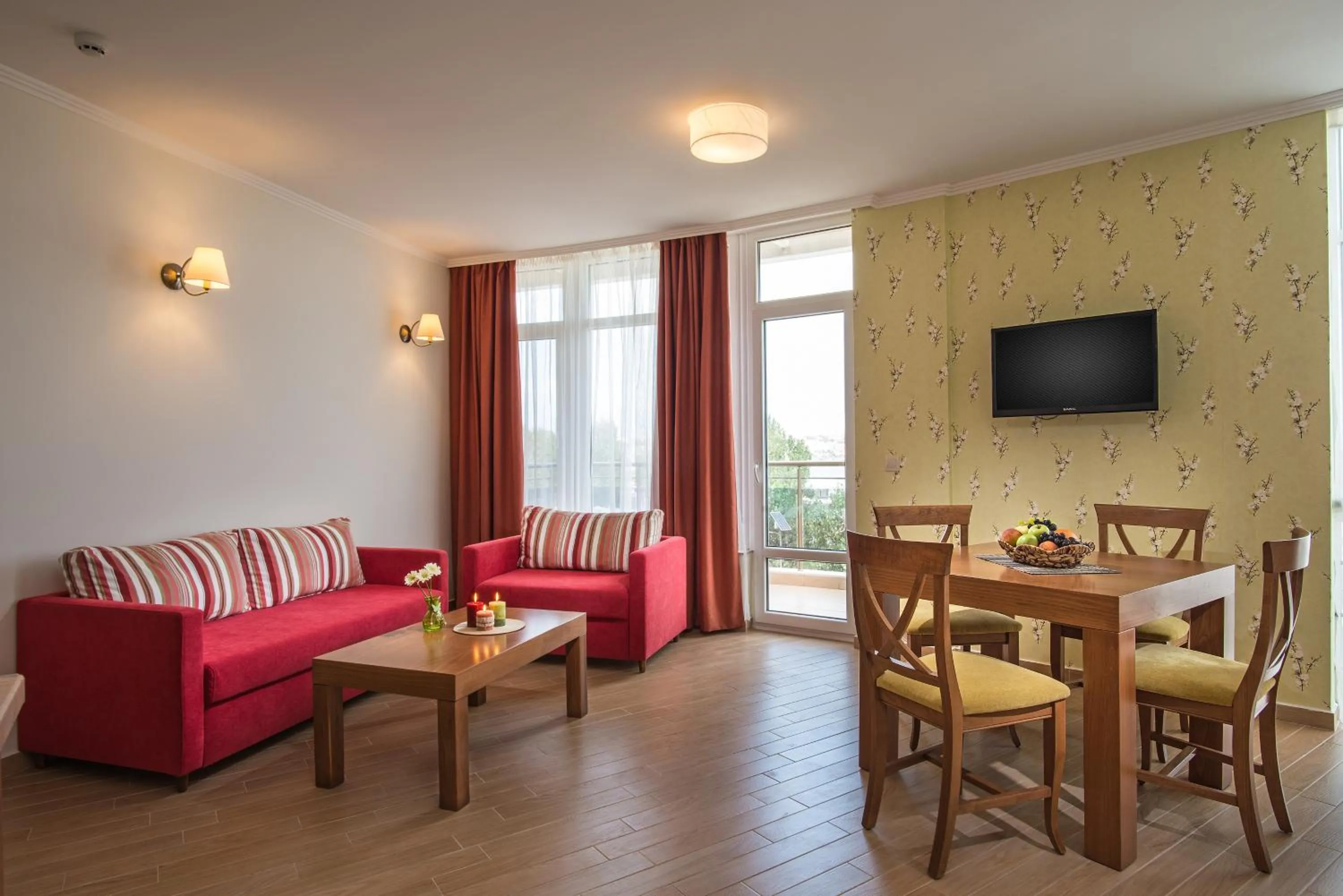 Living room in Hotel Miramar Sozopol