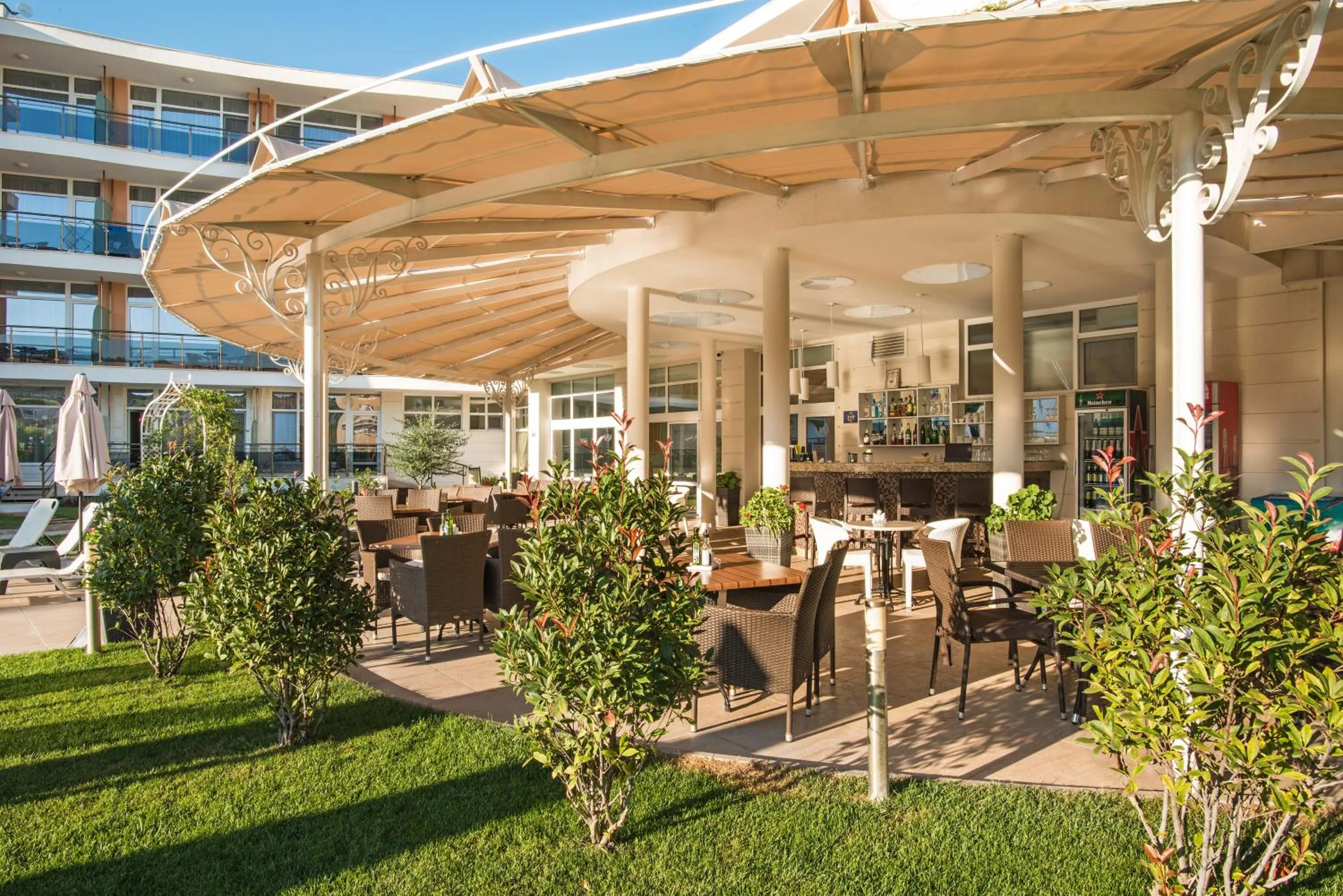 Garden in Hotel Miramar Sozopol