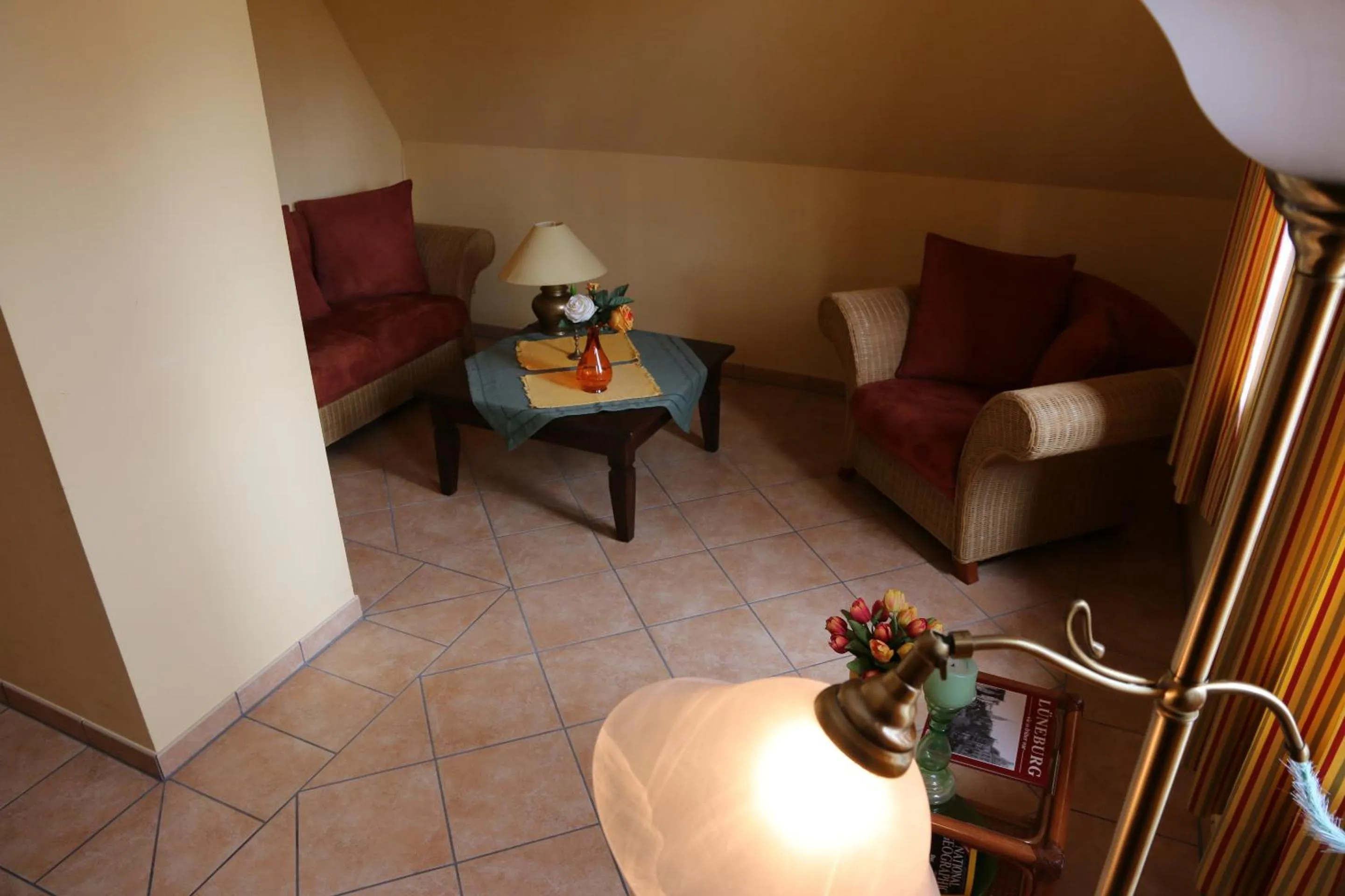 Living room in Gästehaus am Wasserturm