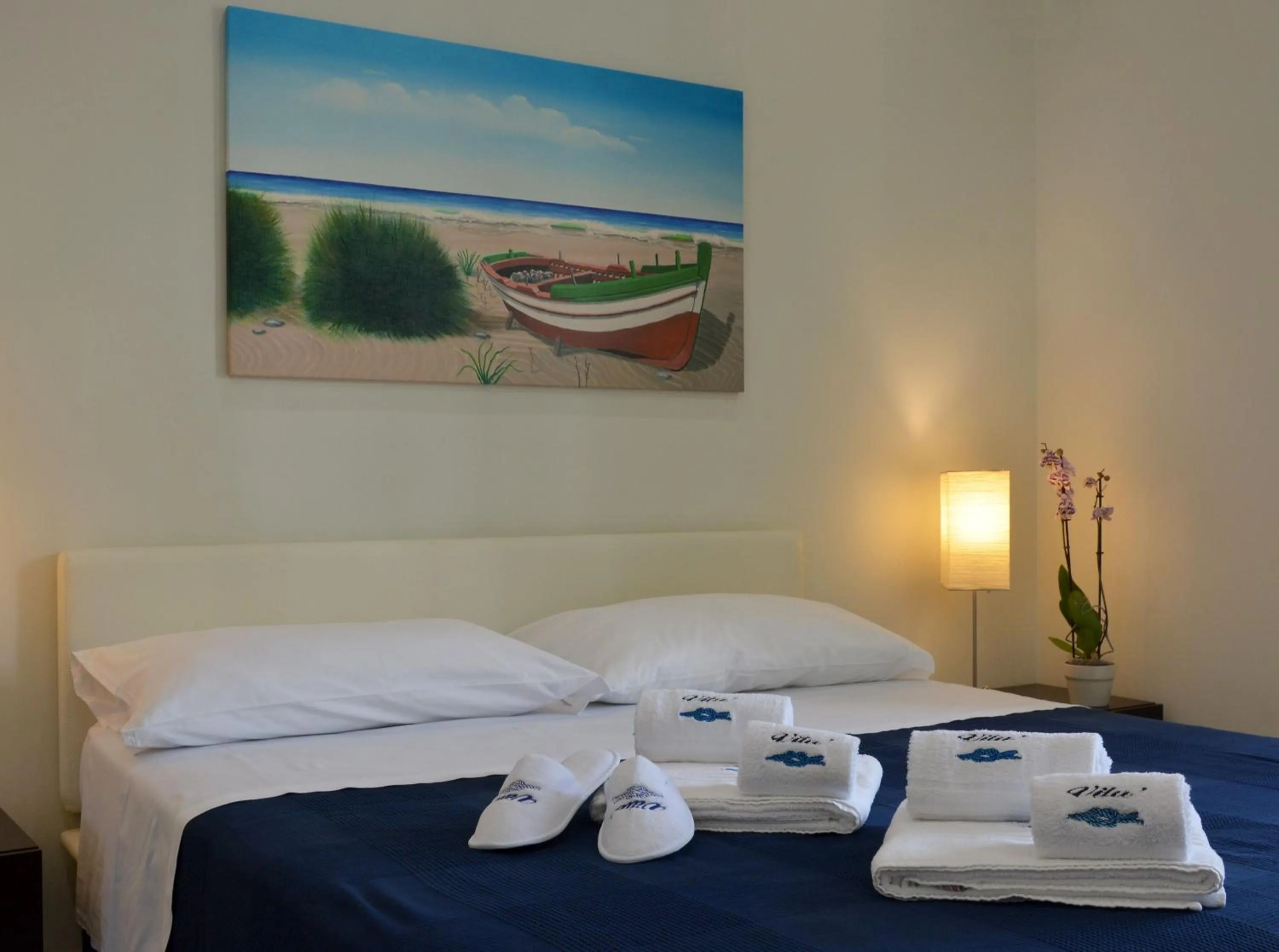 Bedroom, Bed in Vilu Suite Mare